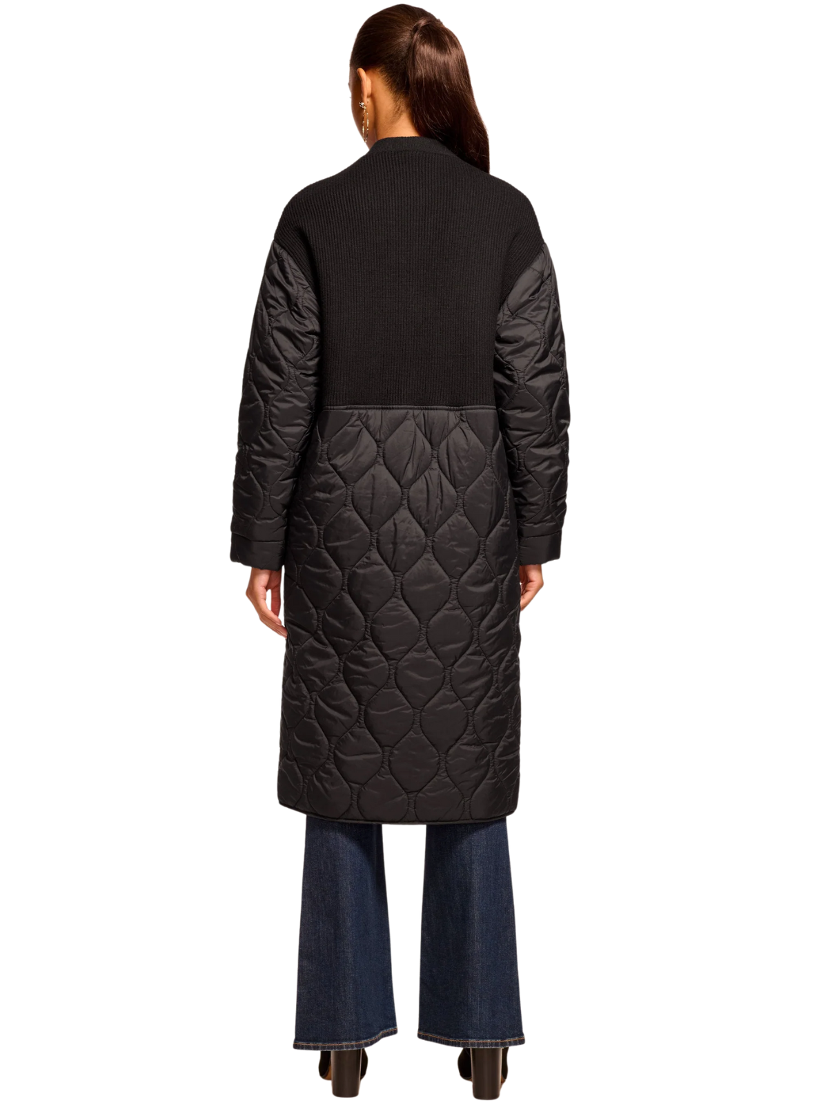 Melanie Puffer Combo Coat