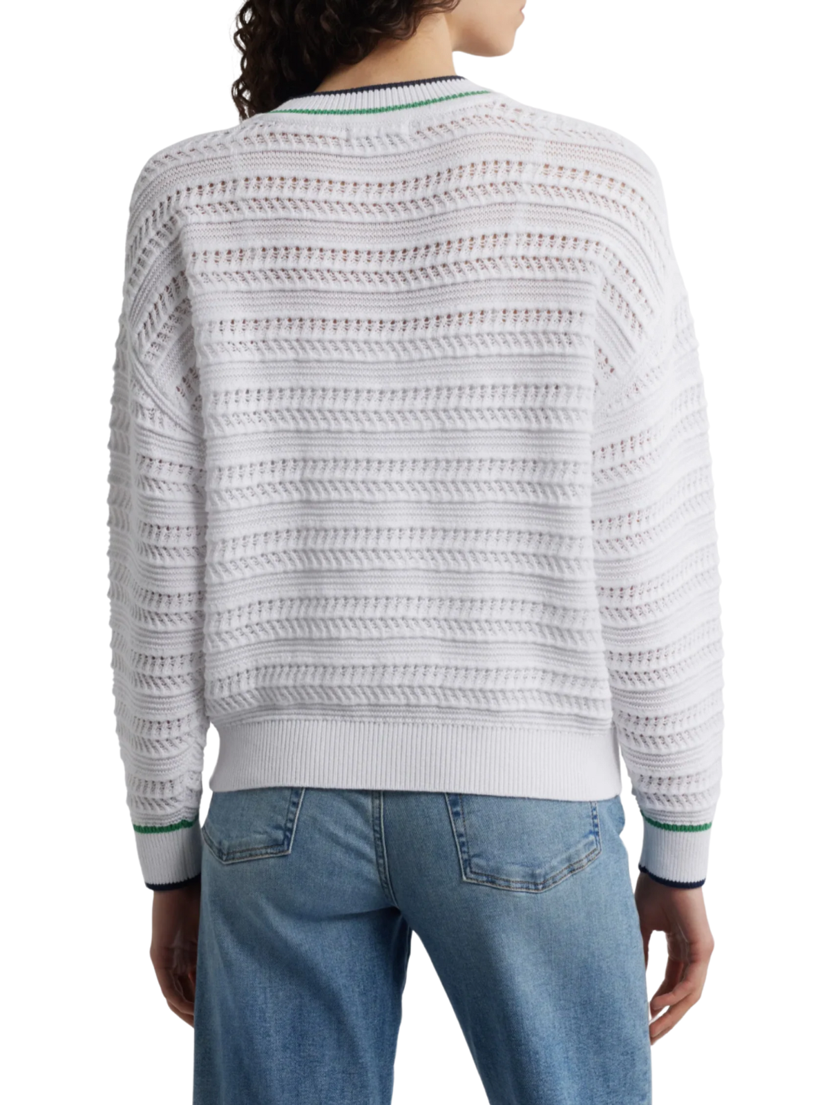 Mary Crochet Trim Sweater