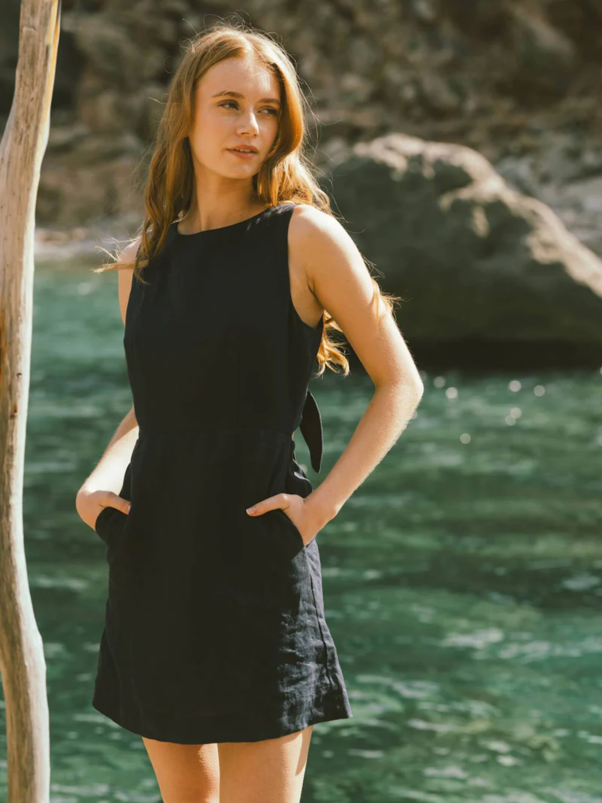 Rosalie Linen Dress