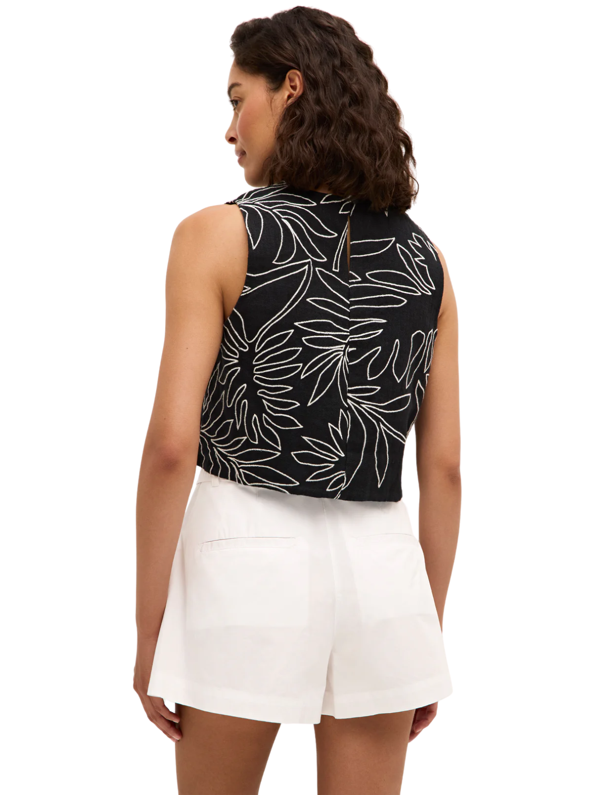 Davis Embroidered Top