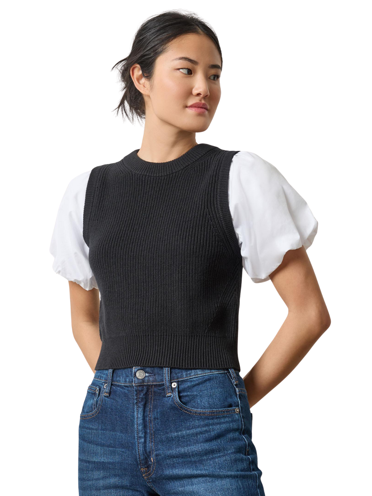 Mixed Media Sweater