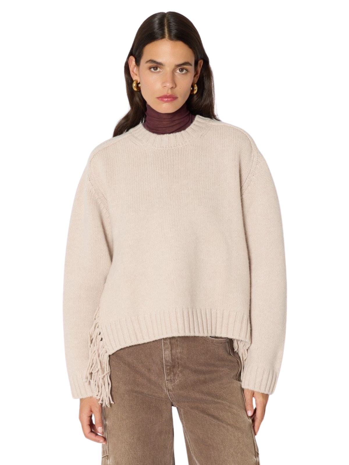 Avec Fringes Sweater