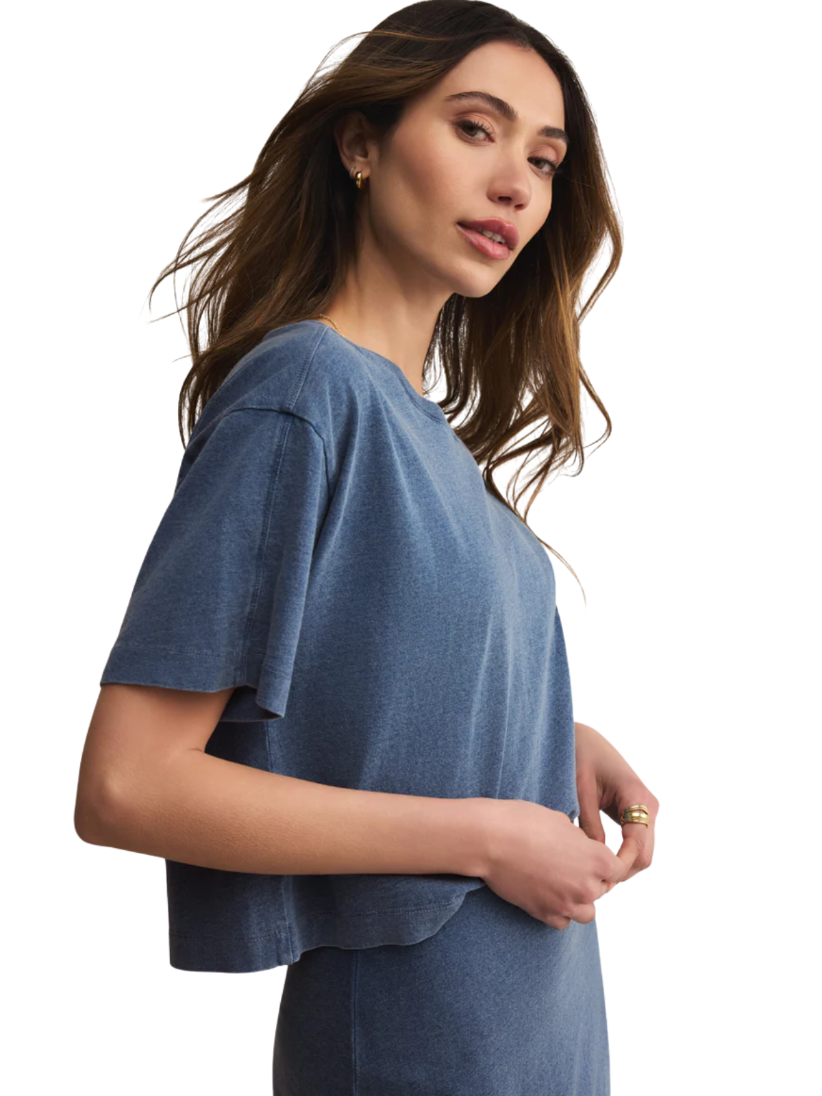 Denim Jersey Tee
