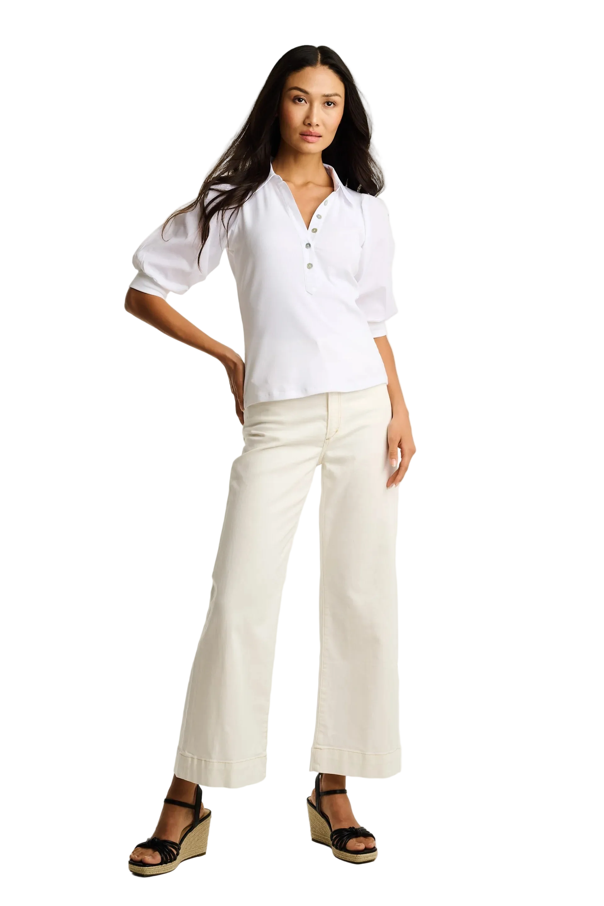 Pima Cotton Collet Top
