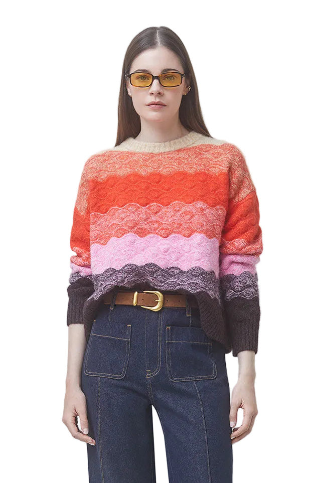 Panayo Striped Sweater