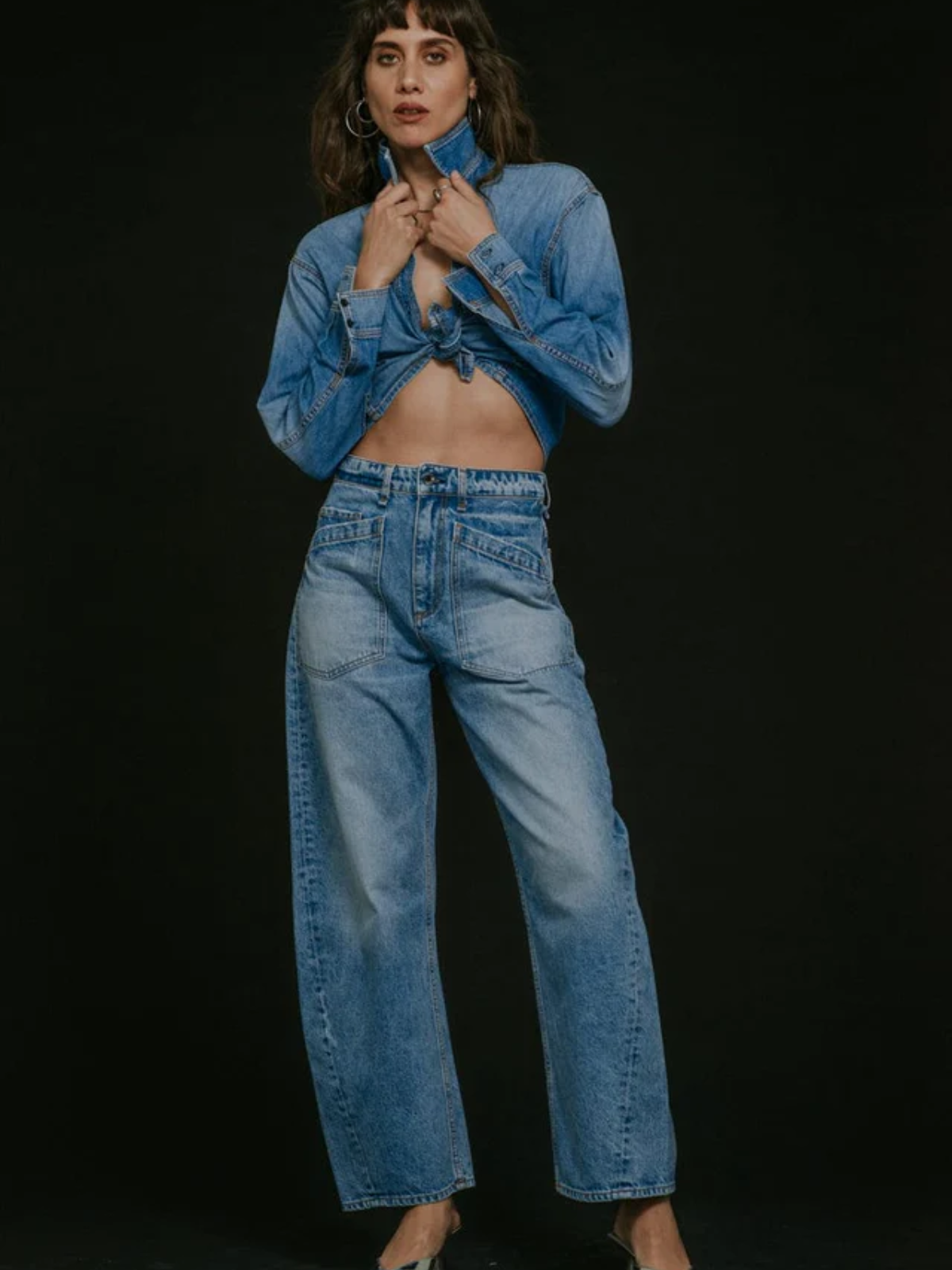 Twisted Barrel Jean
