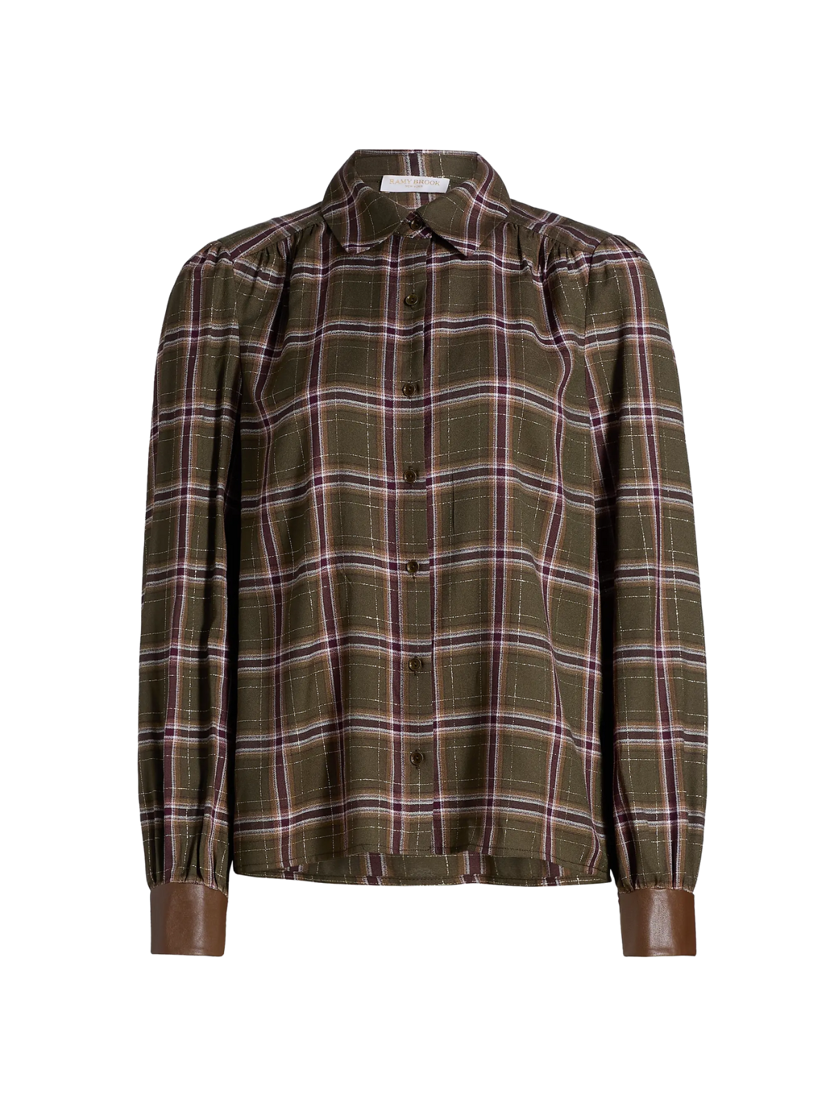 Jeremy Metallic Plaid Shirt