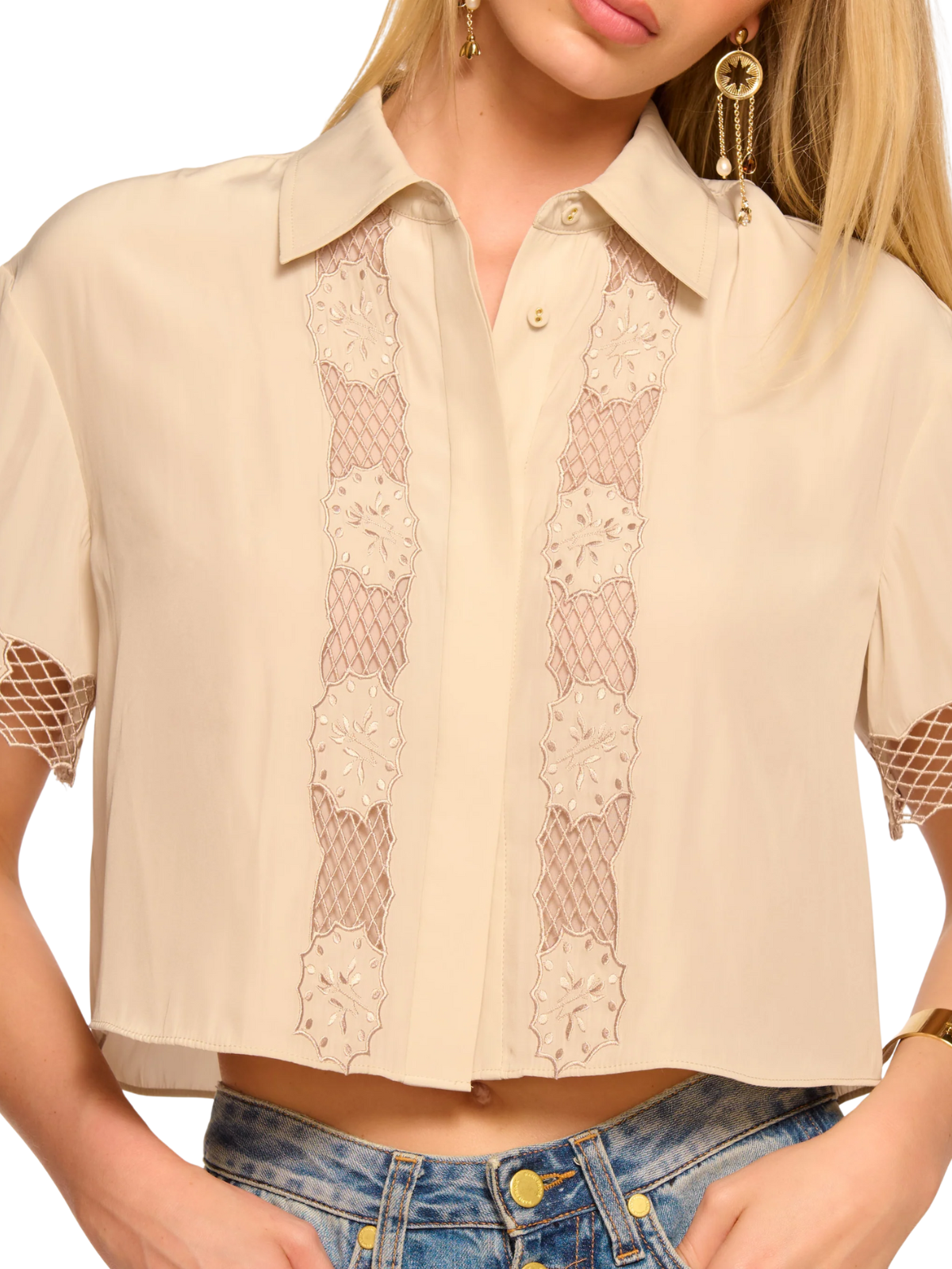 Tania Embroidered Top