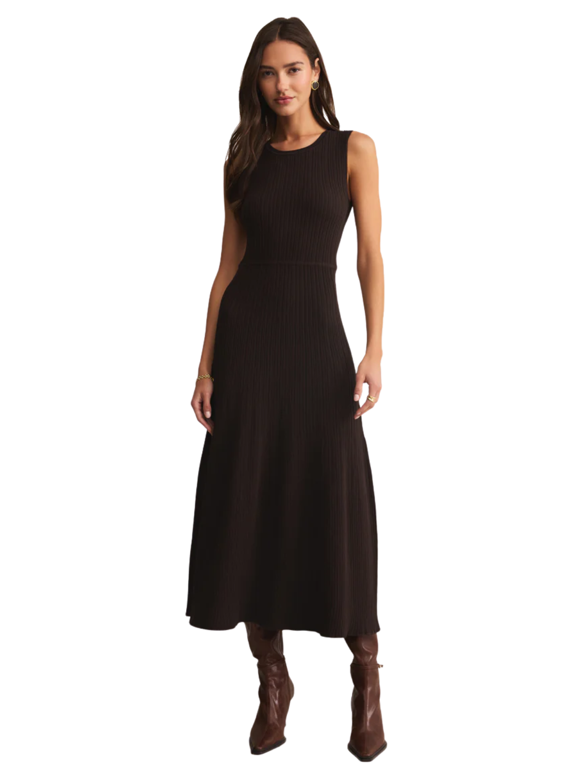 Elba Ribbed Sweater Dress