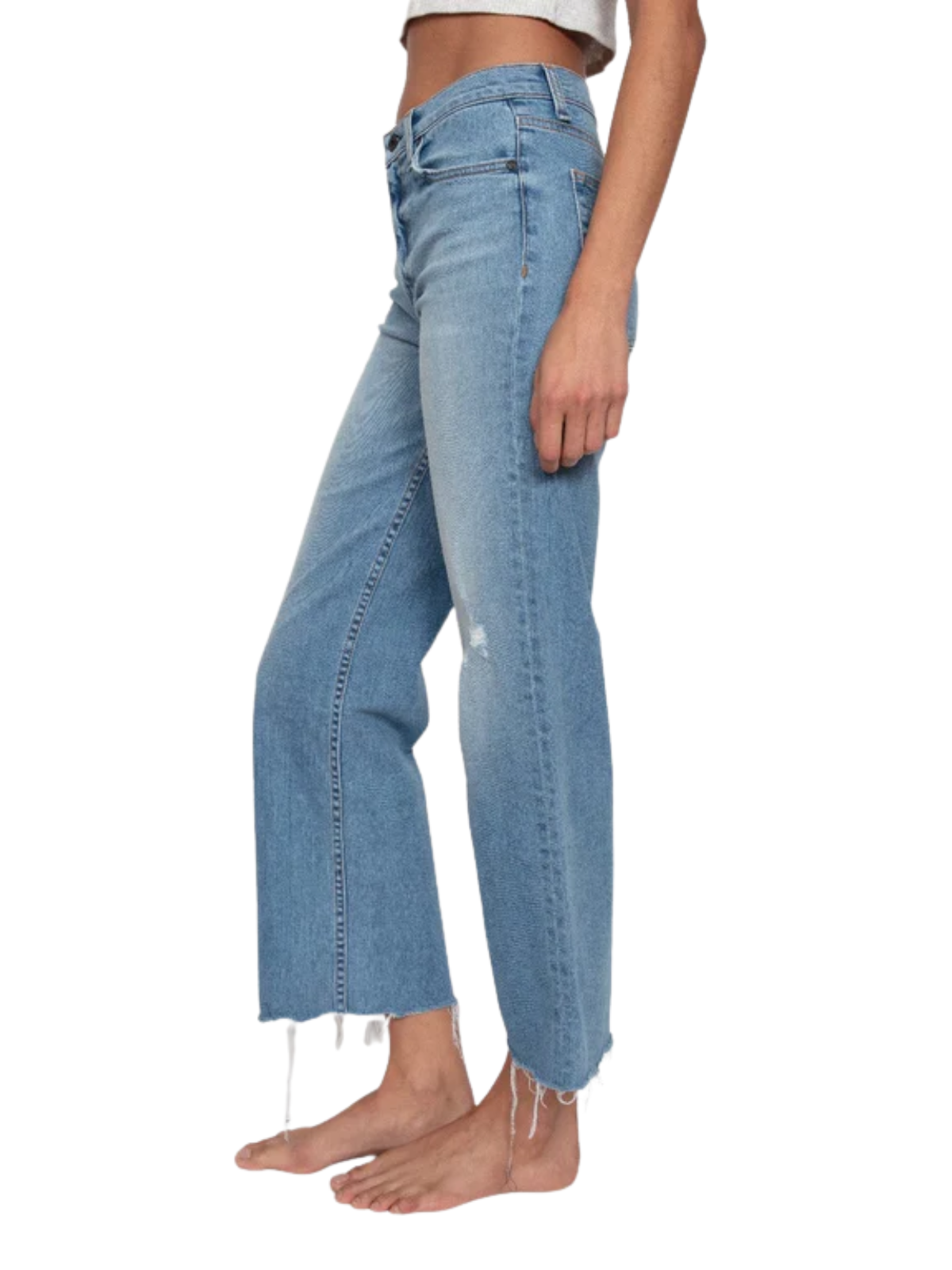 Crop Wide Leg Jean