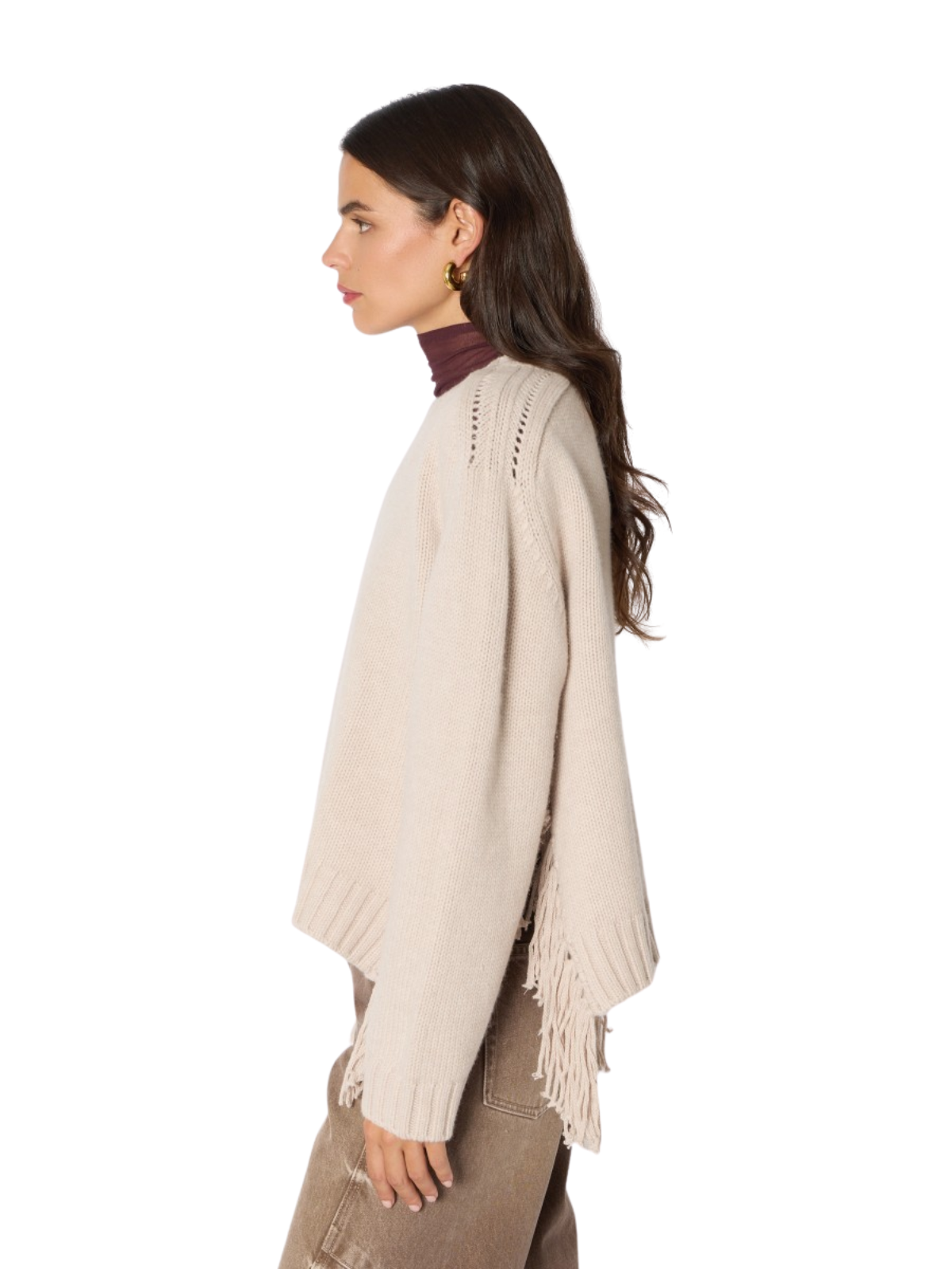 Avec Fringes Sweater