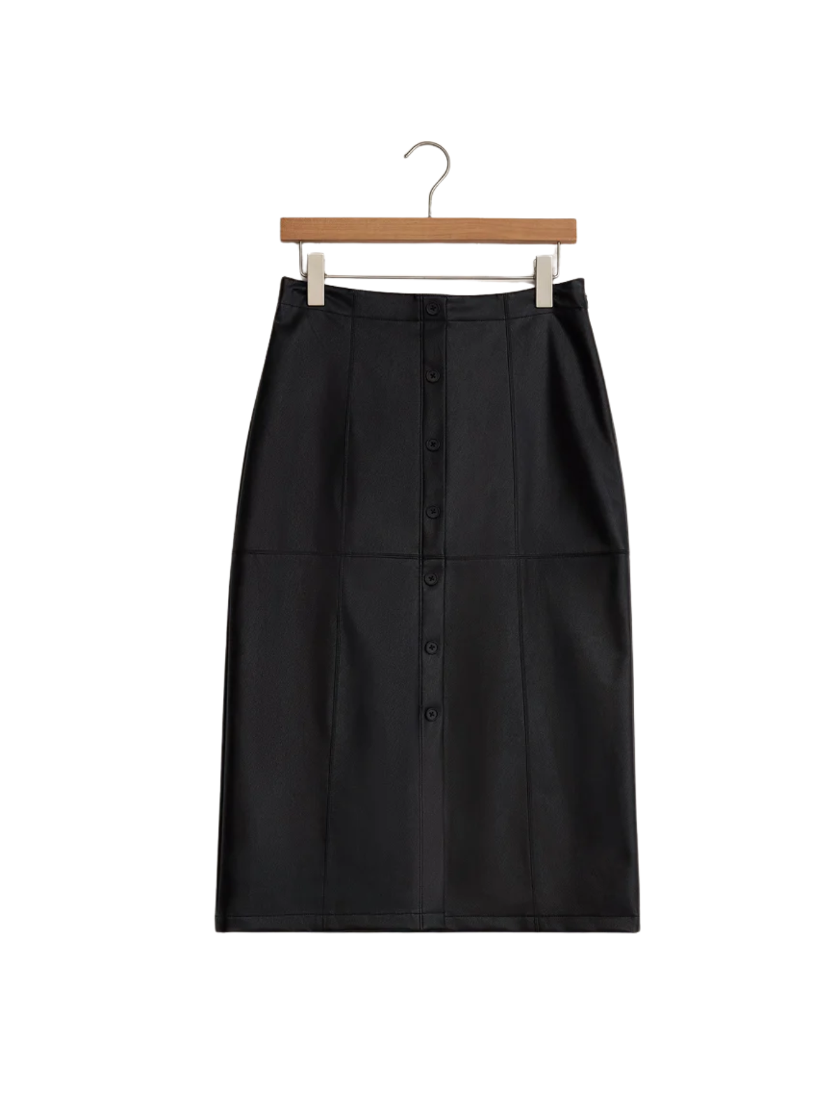 Reine Faux Leather Skirt
