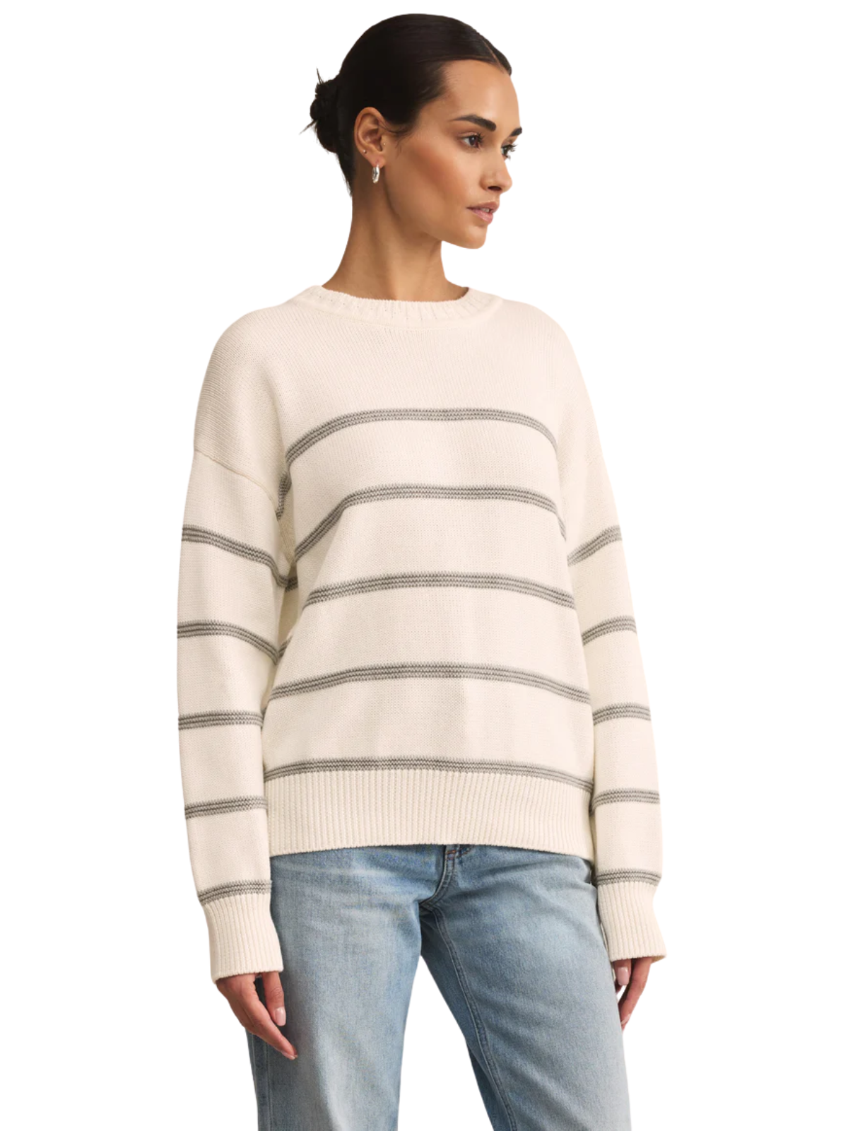 Boyfriend Striped Sweater