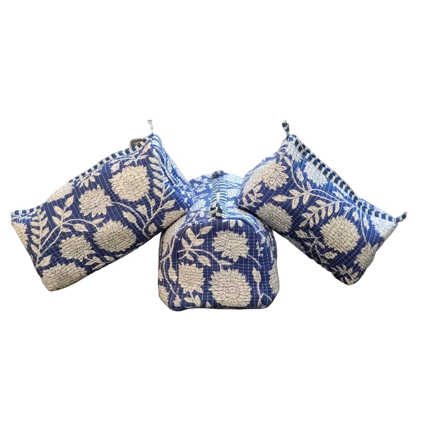 Floral Cotton Travel Bag