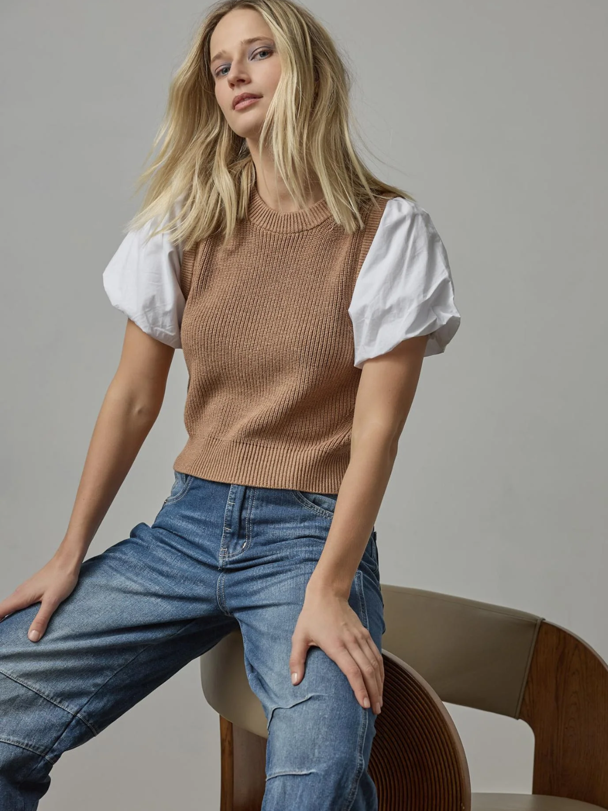 Mixed Media Sweater