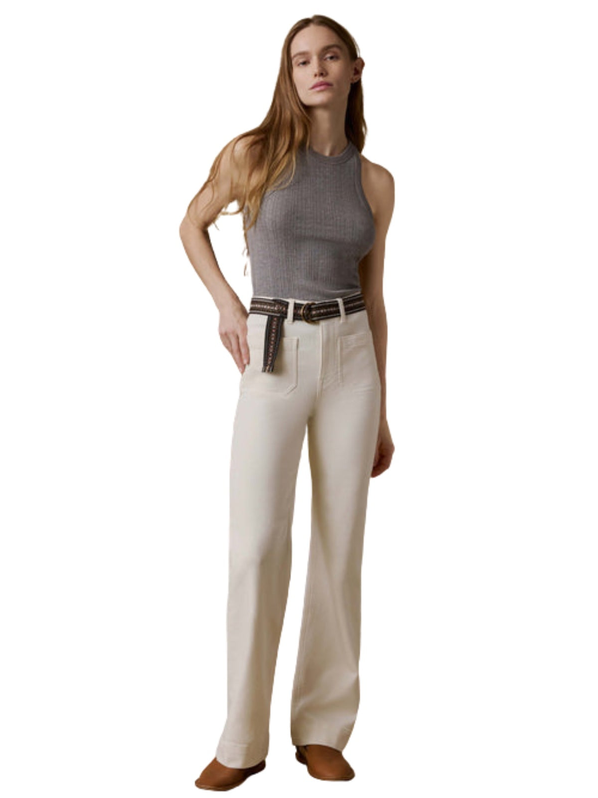 Stretch Terry Patch Jean