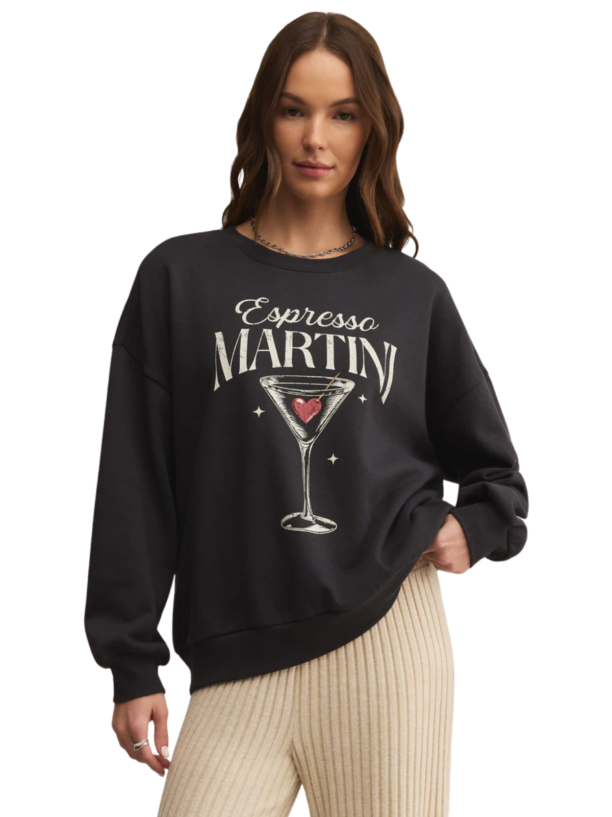 Oversized Martini Sweatshirt