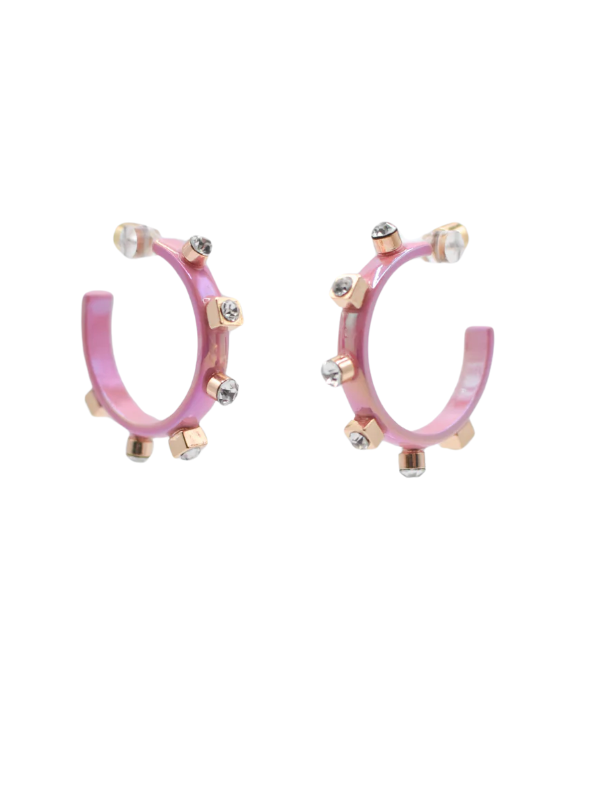 Metal Hoop Earrings