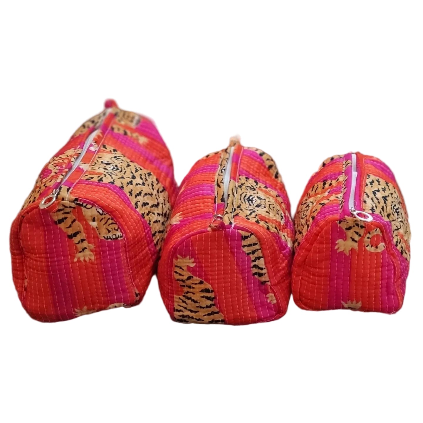 Tiger Cotton Quilted Bag