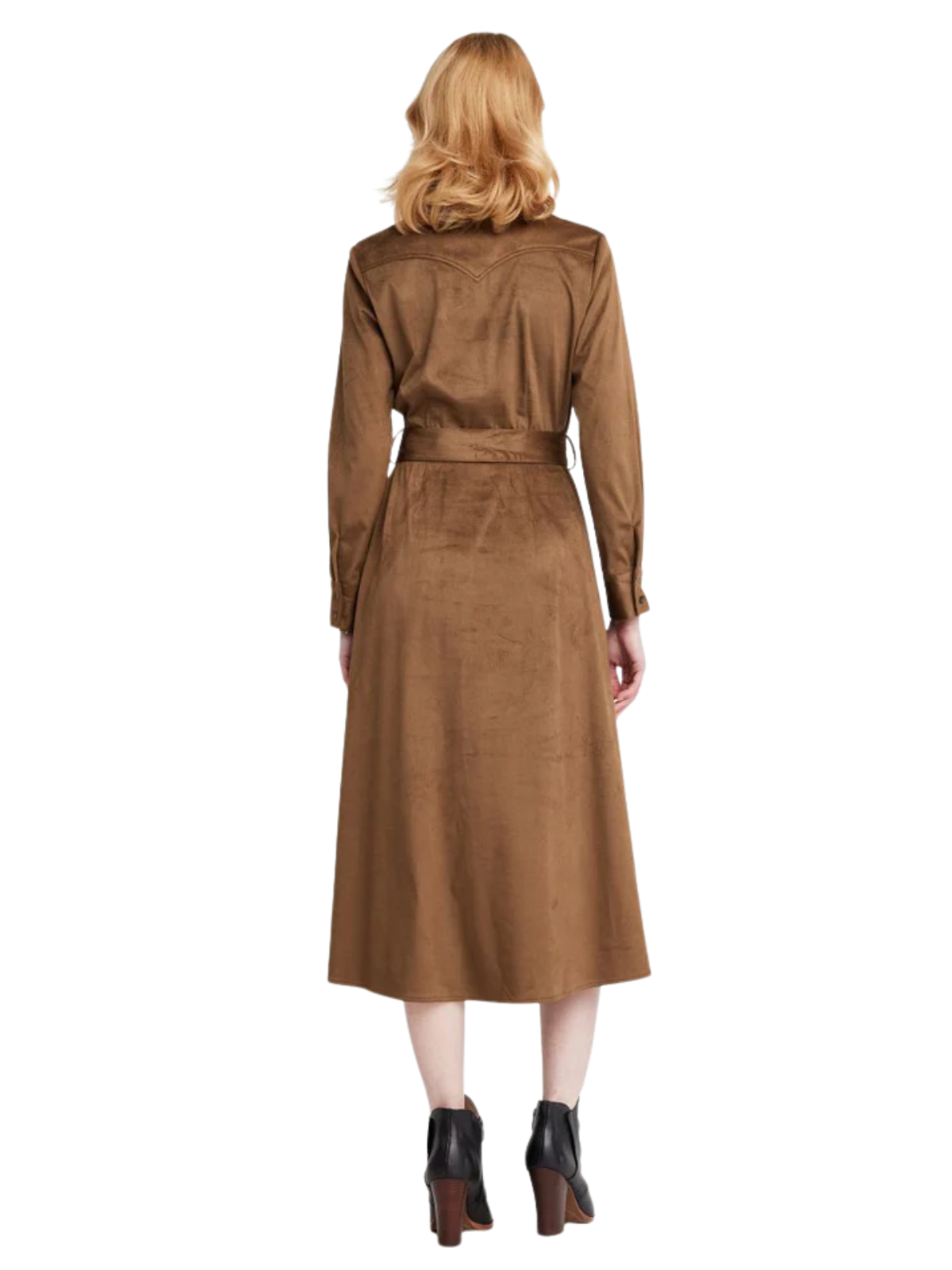 Jaime Sueded Shirt Dress