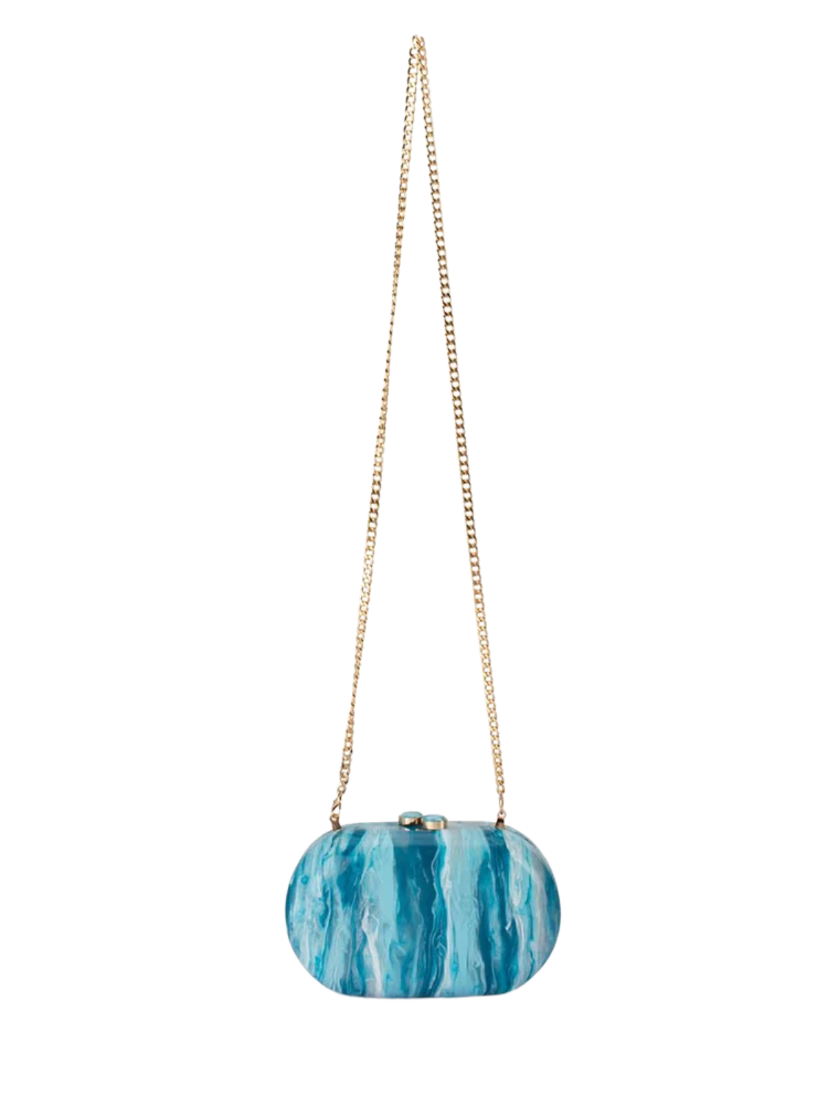 Maeve Marbled Clutch