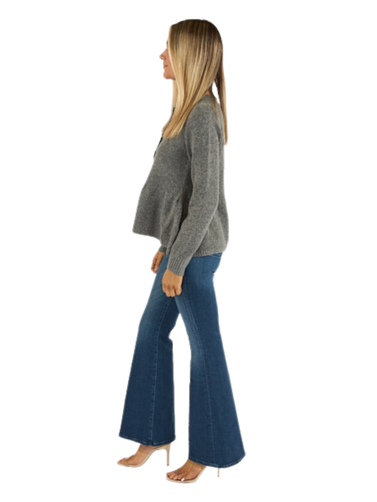 Davie Peplum Cardigan