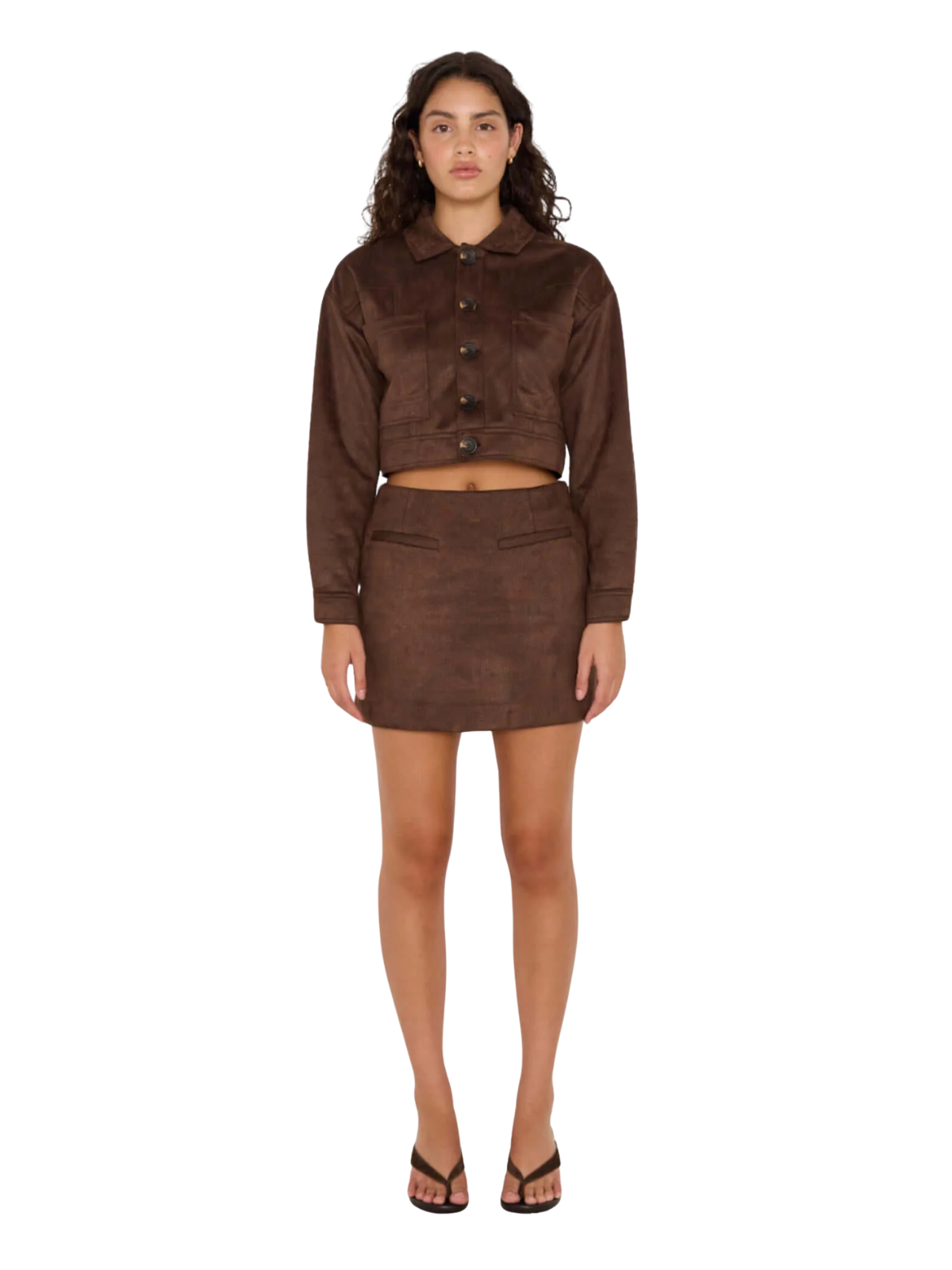 Aston Sueded Skirt