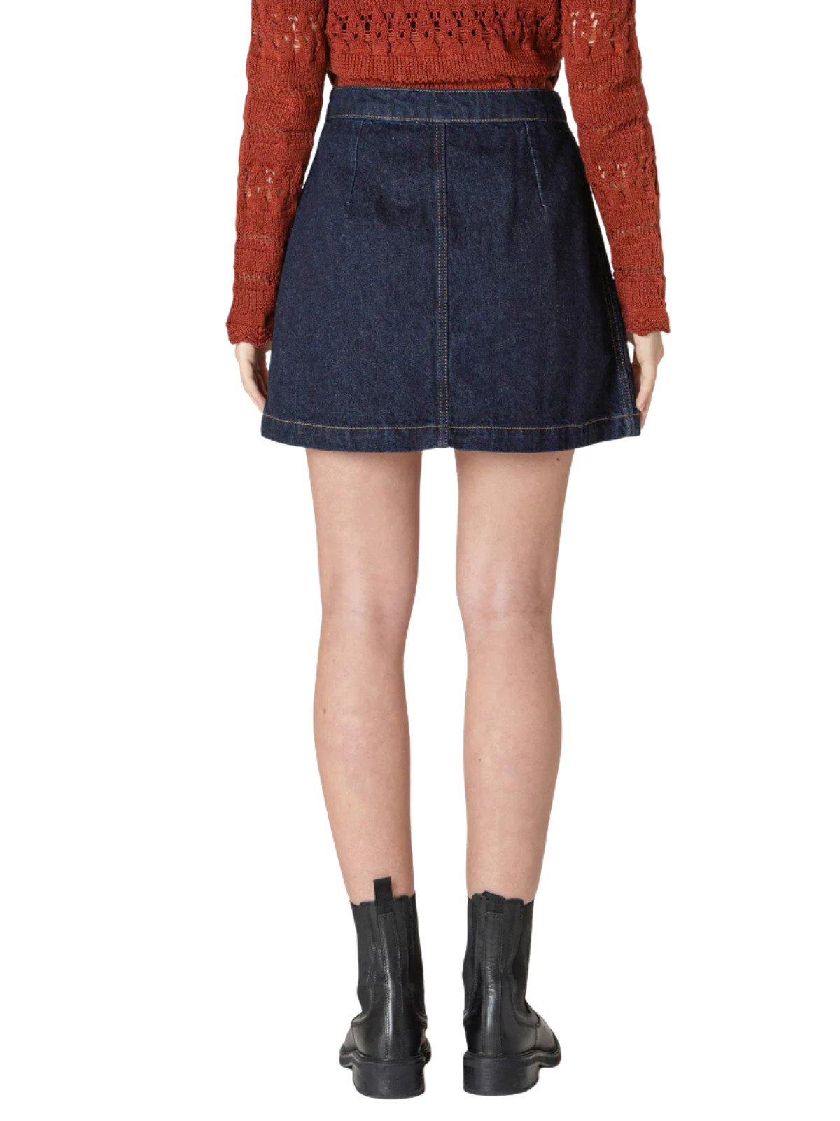 Denim Mini Skirt