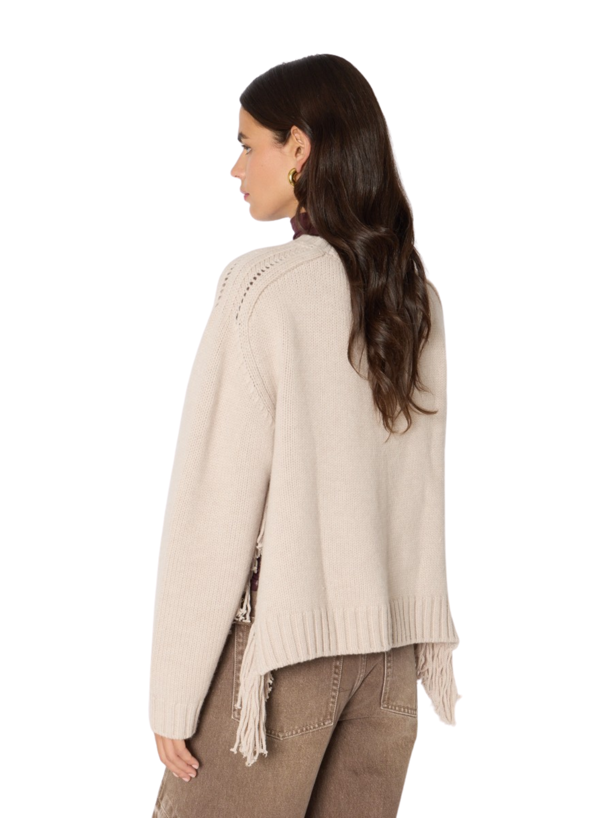 Avec Fringes Sweater
