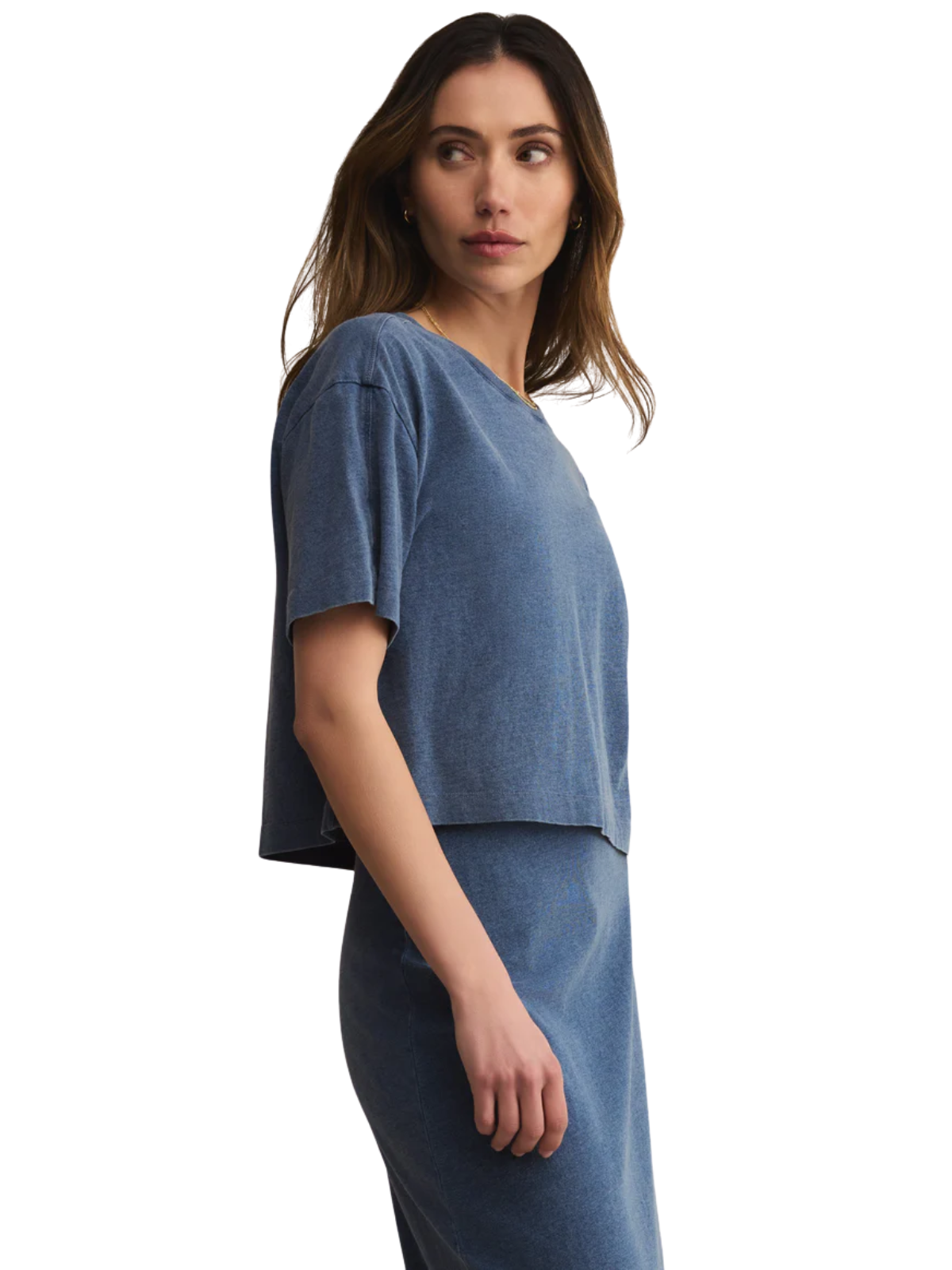 Denim Jersey Tee