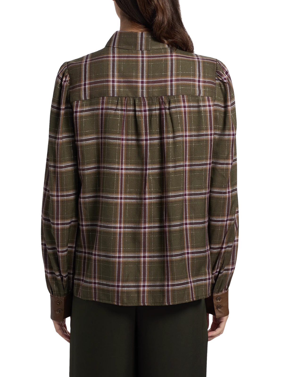 Jeremy Metallic Plaid Shirt