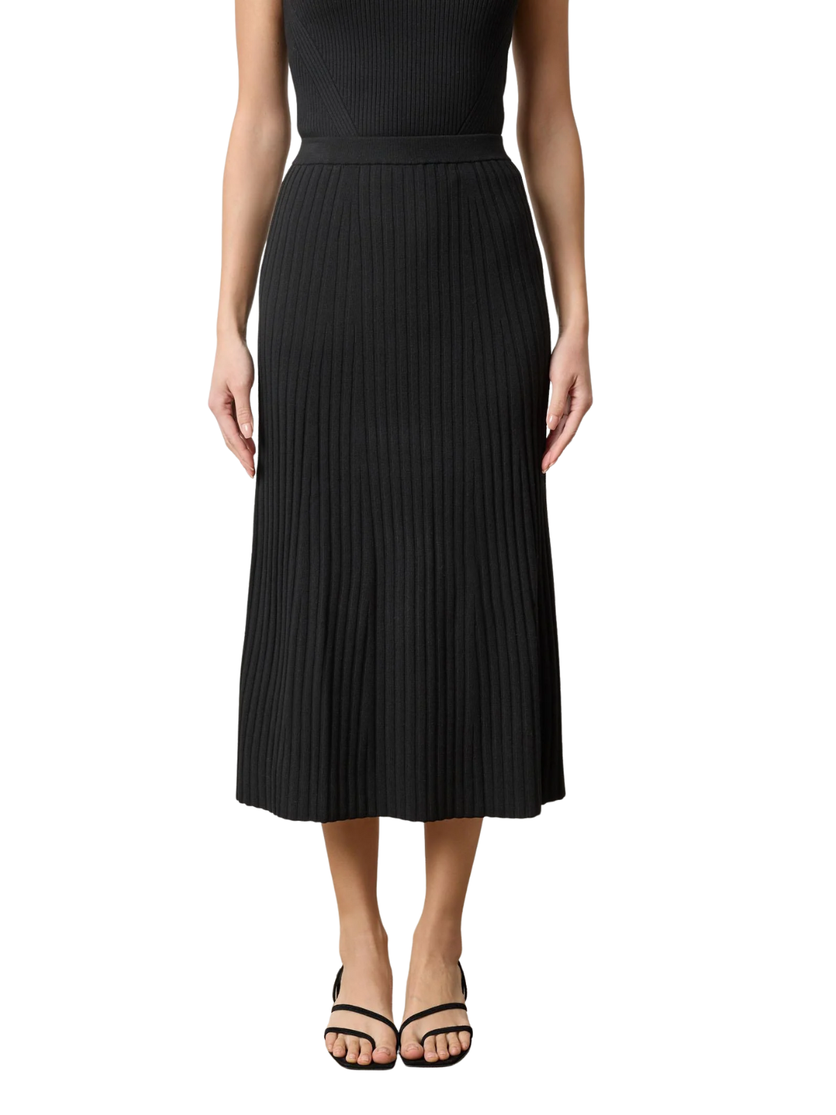 Straight Rib Skirt