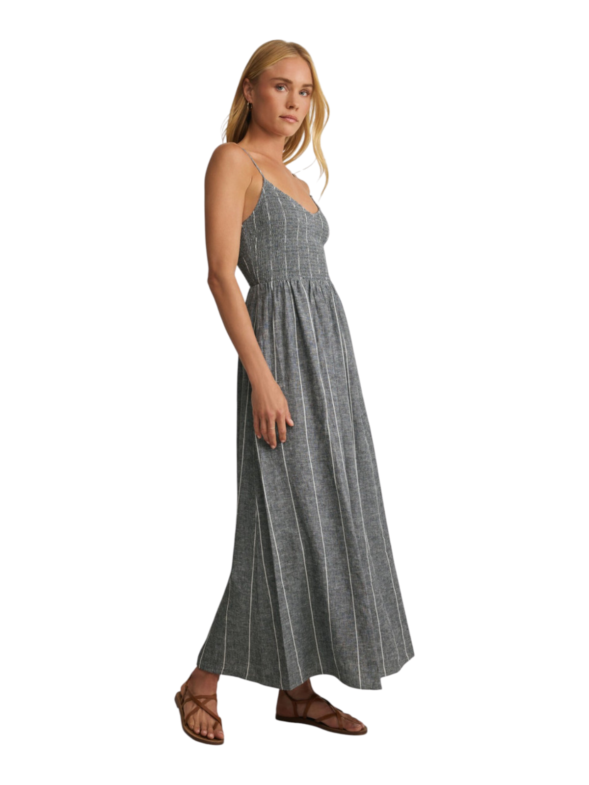Romy Striped Maxi Dress