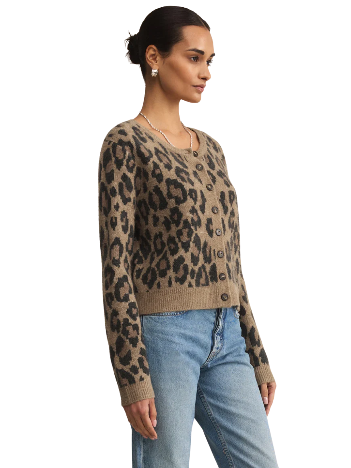Outlook Leopard Cardigan
