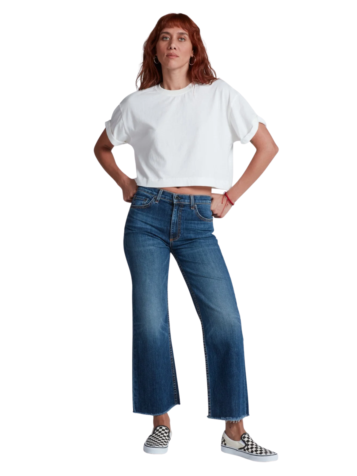 Crop Wide Leg Jean