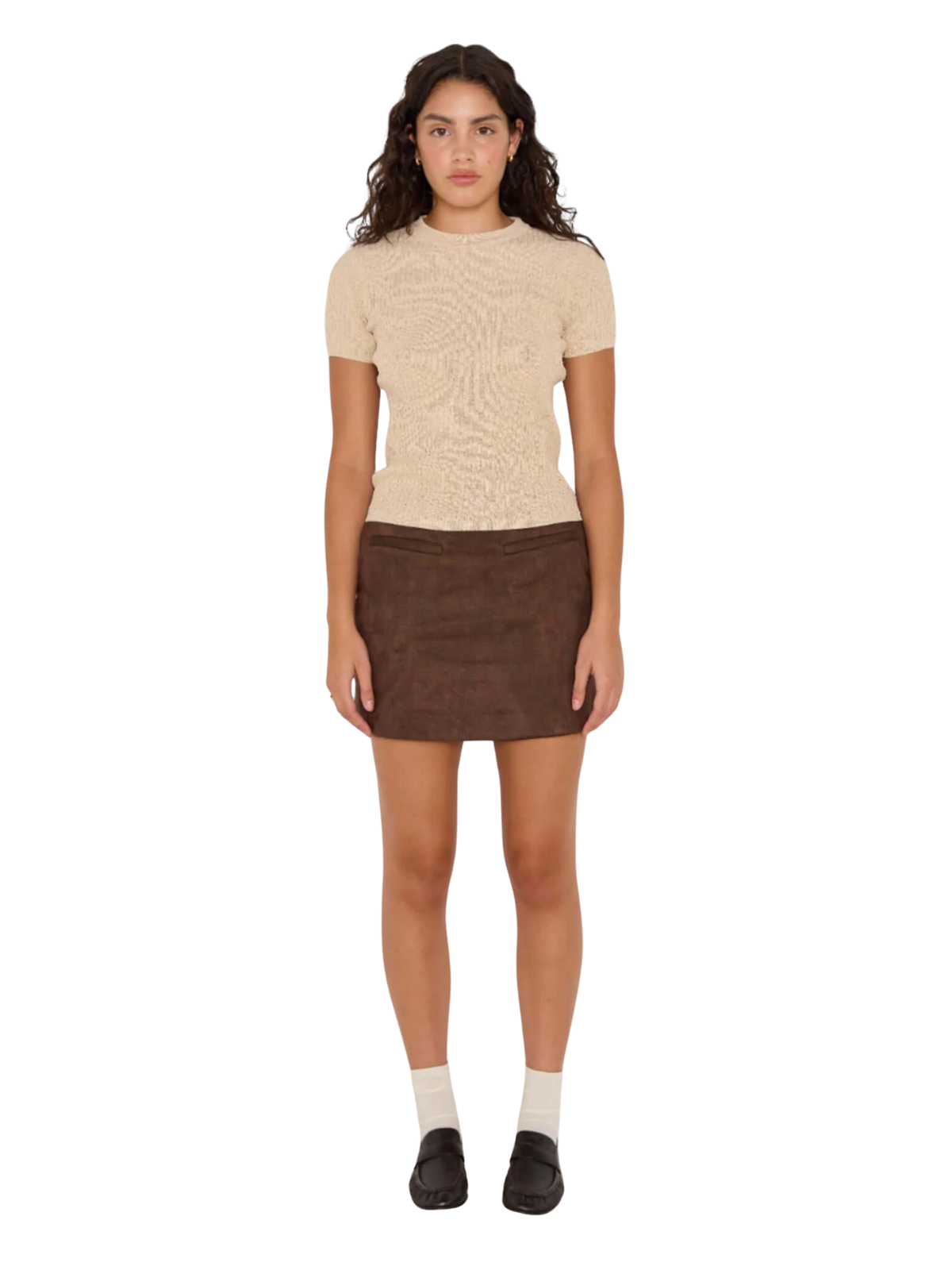 Aston Sueded Skirt