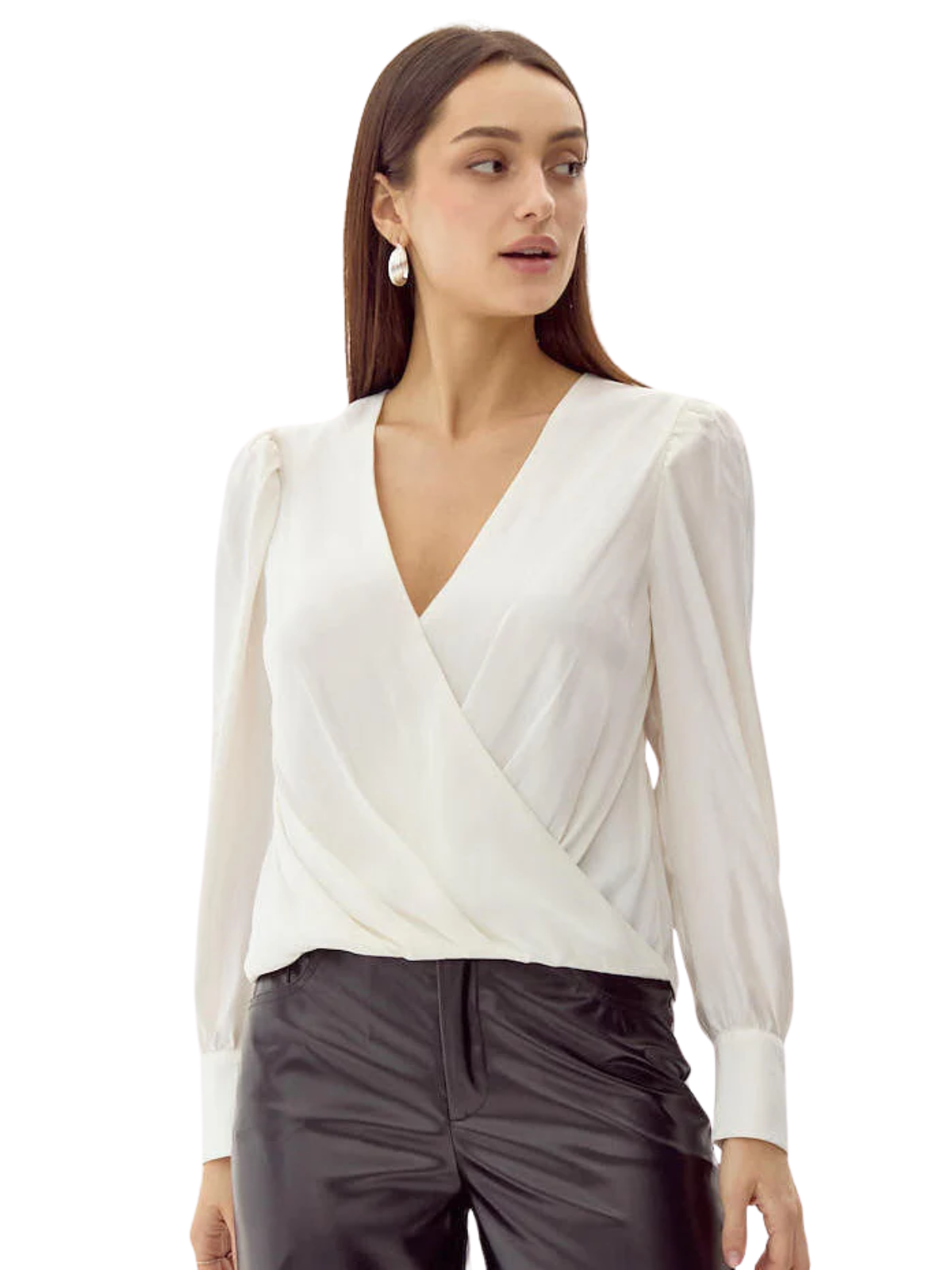 Wrap Front Blouse
