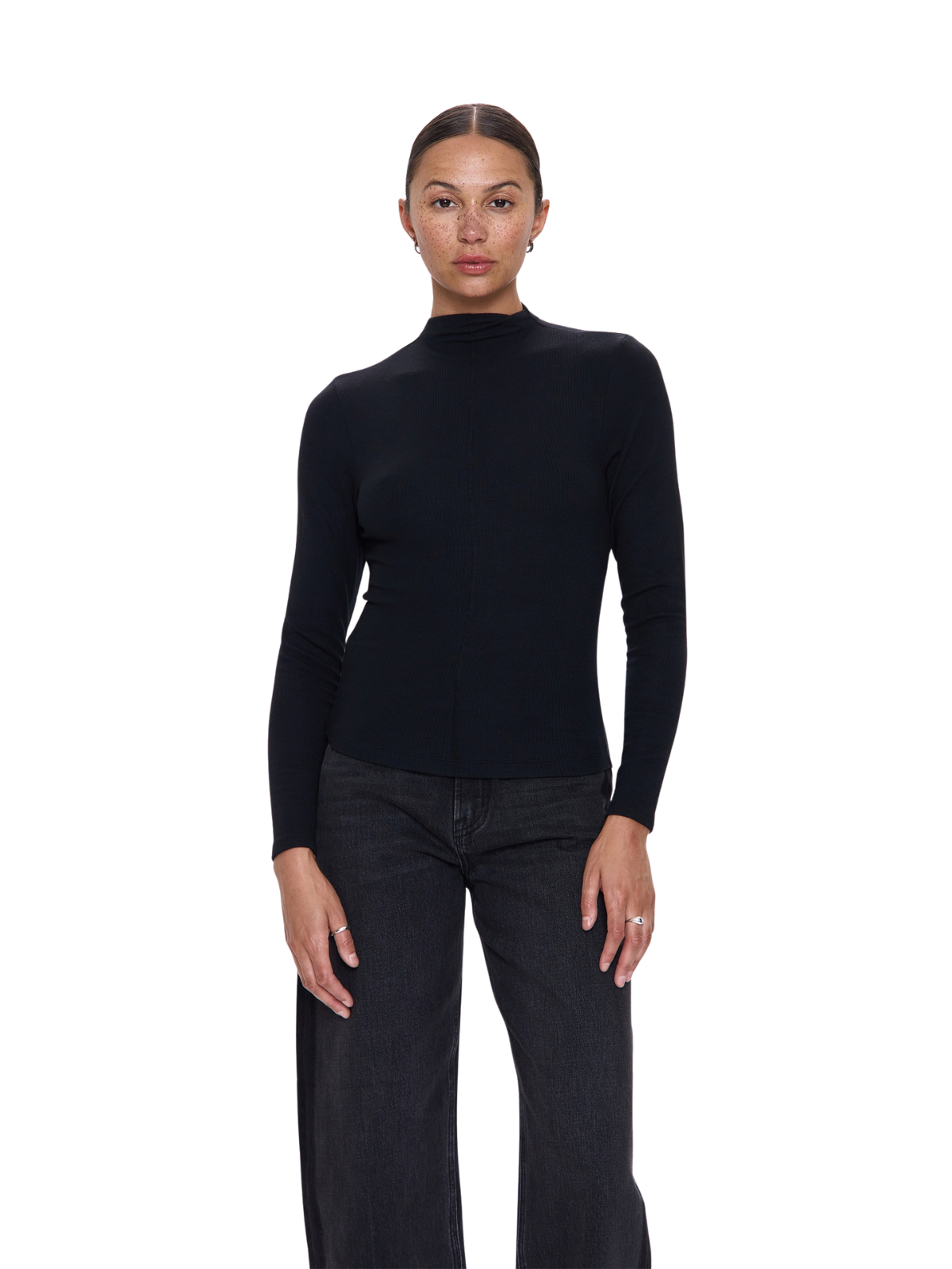 Dara Funnel Neck Top