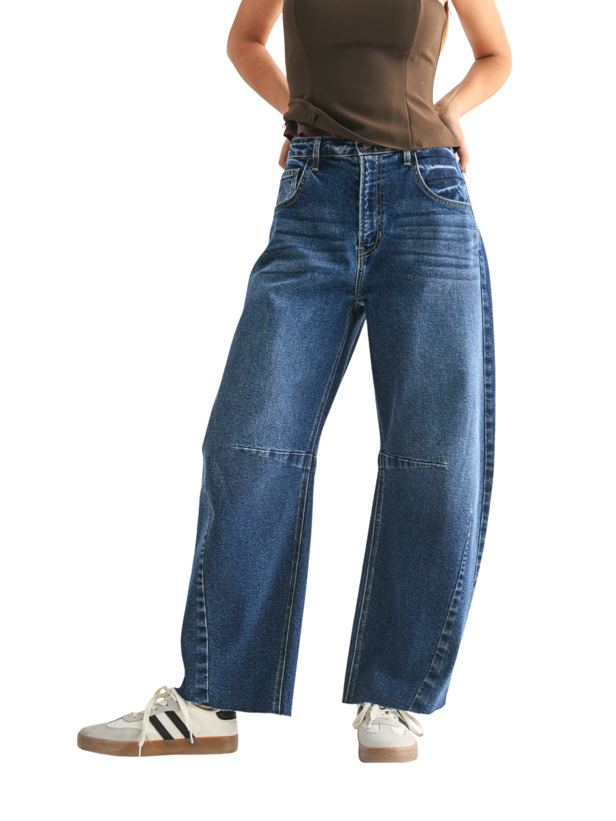 Barrel Jean Seams