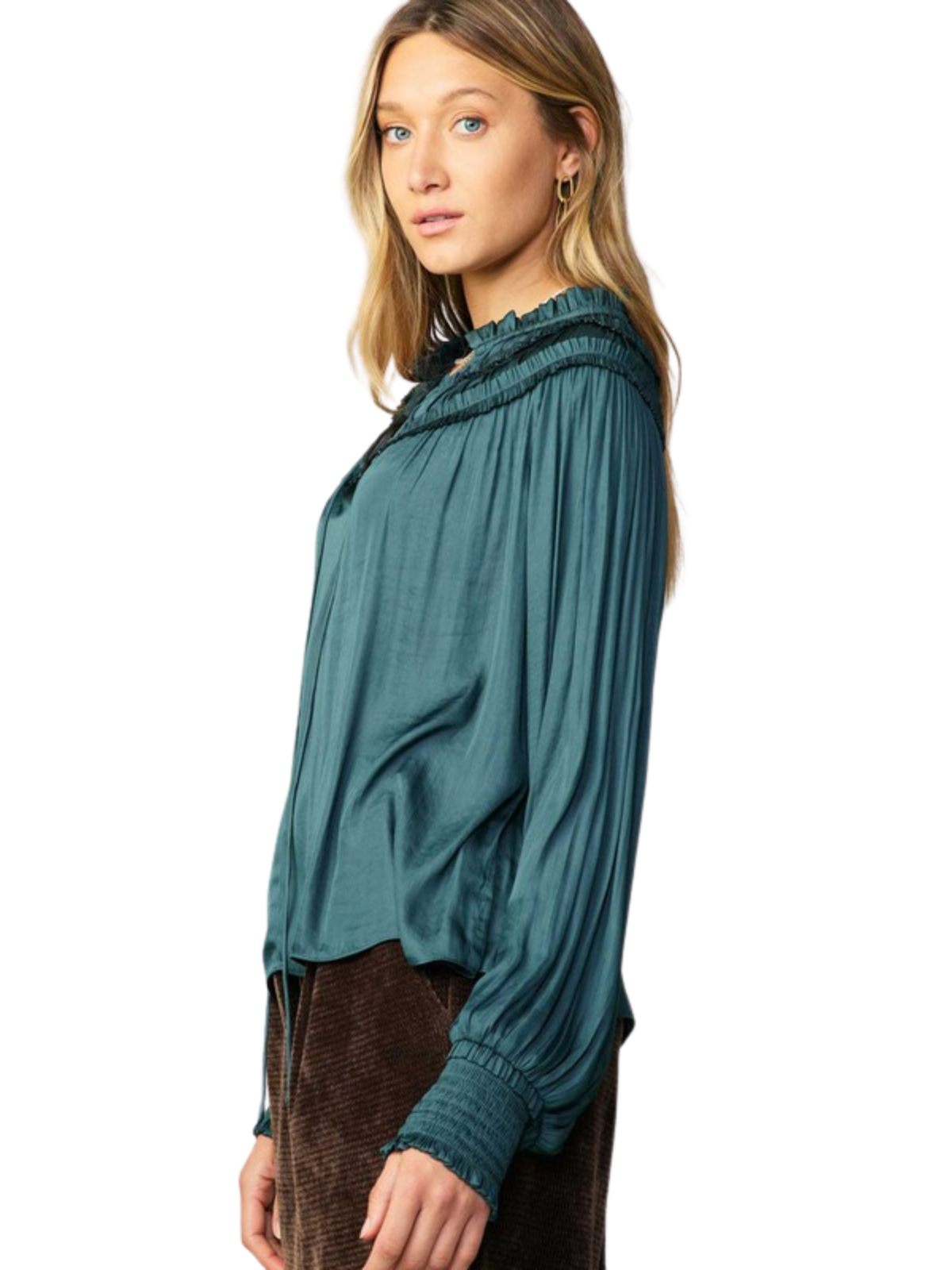 Ruffle Detail Blouse