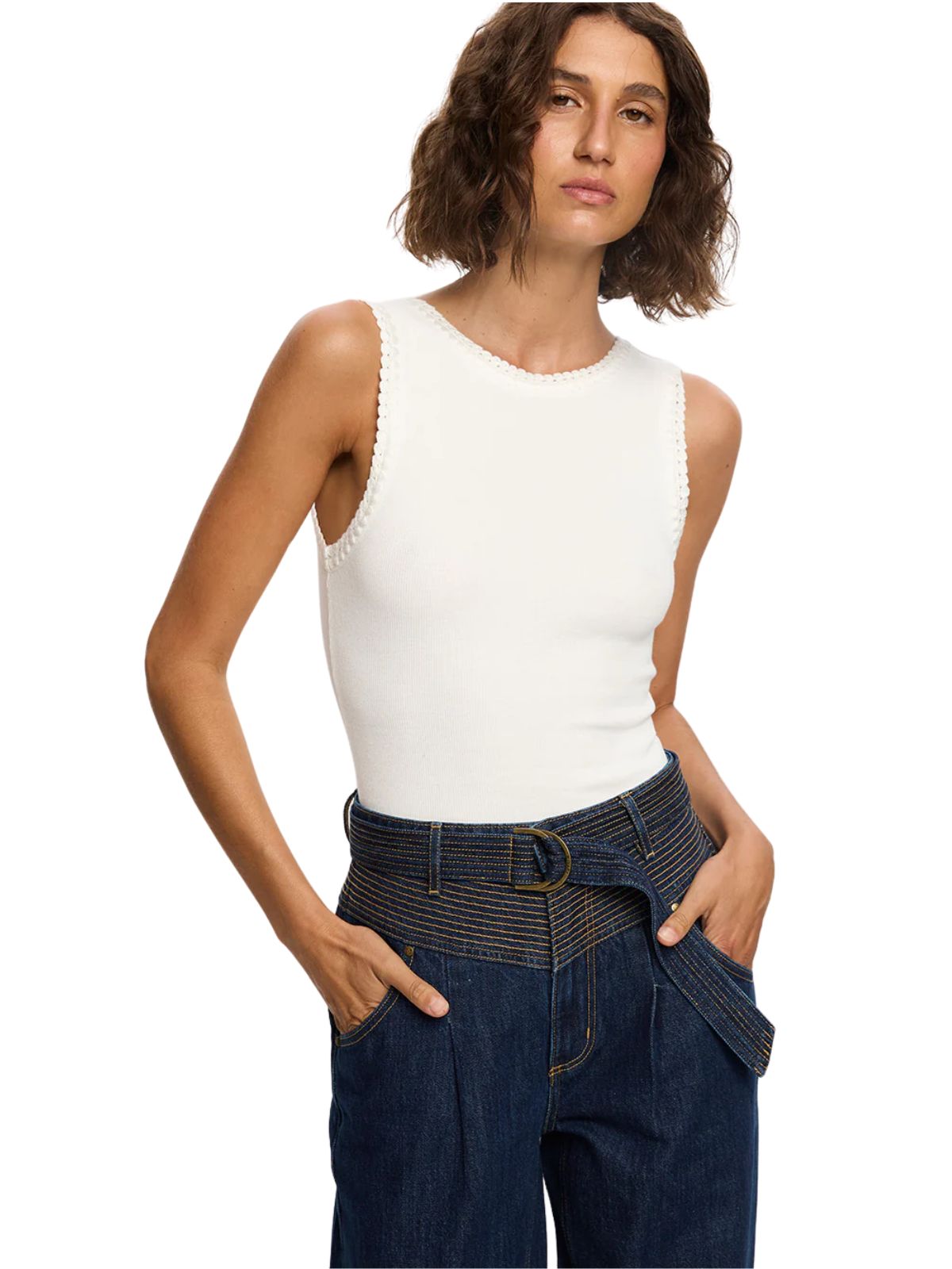 Tallulah High Neck Top