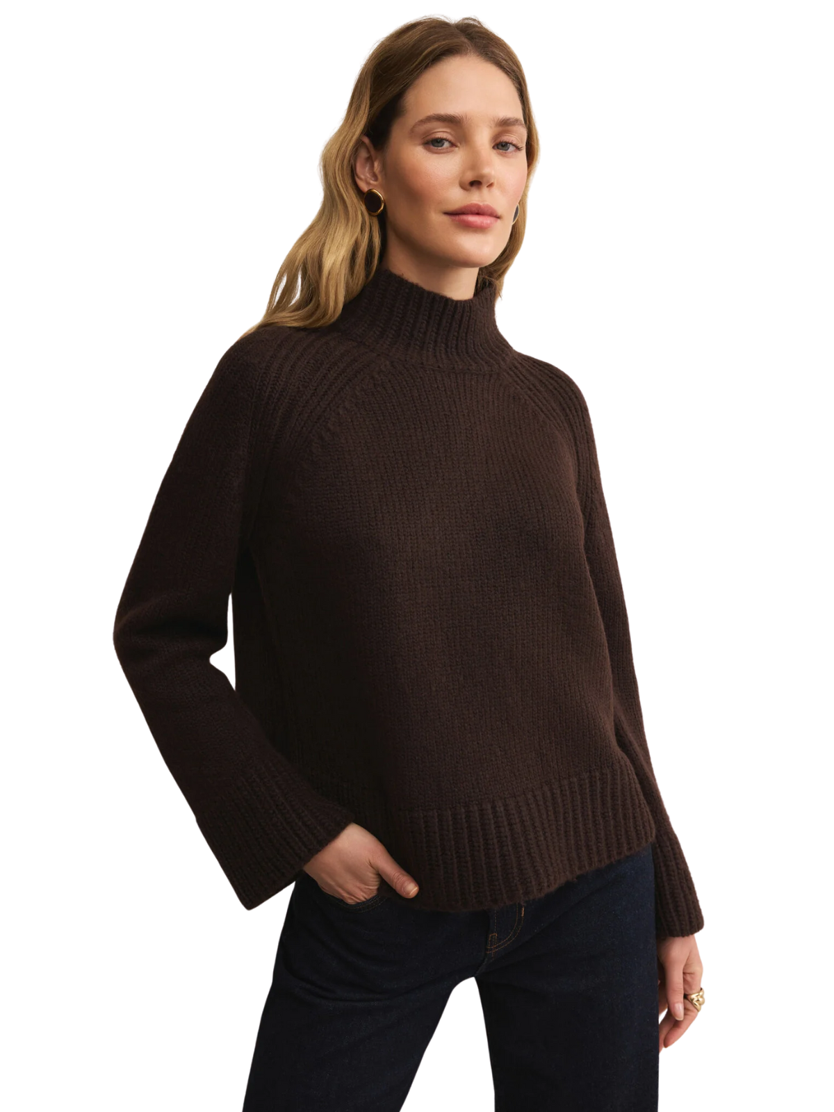 Emerge Funnel Neck Sweater