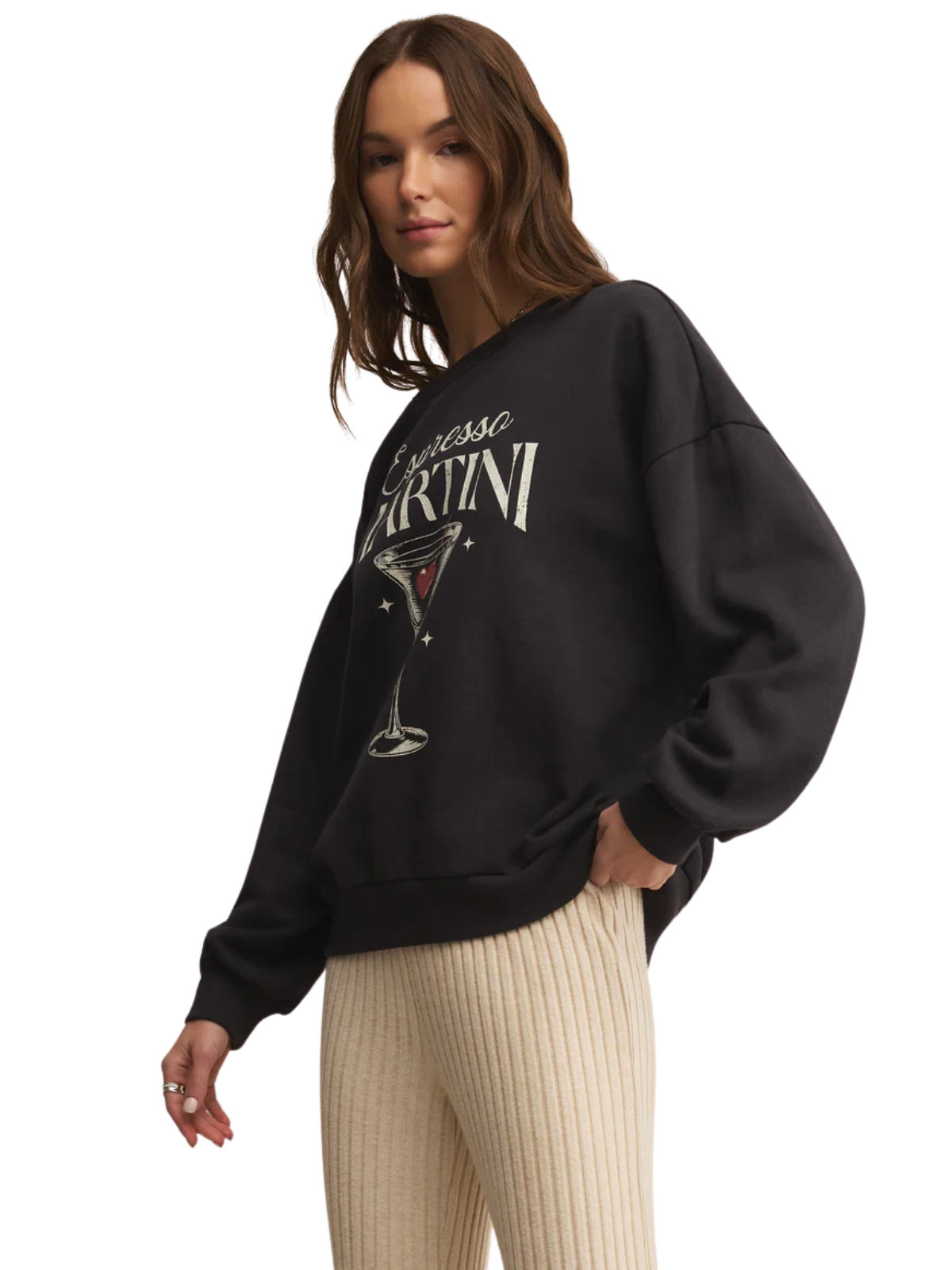 Oversized Martini Sweatshirt