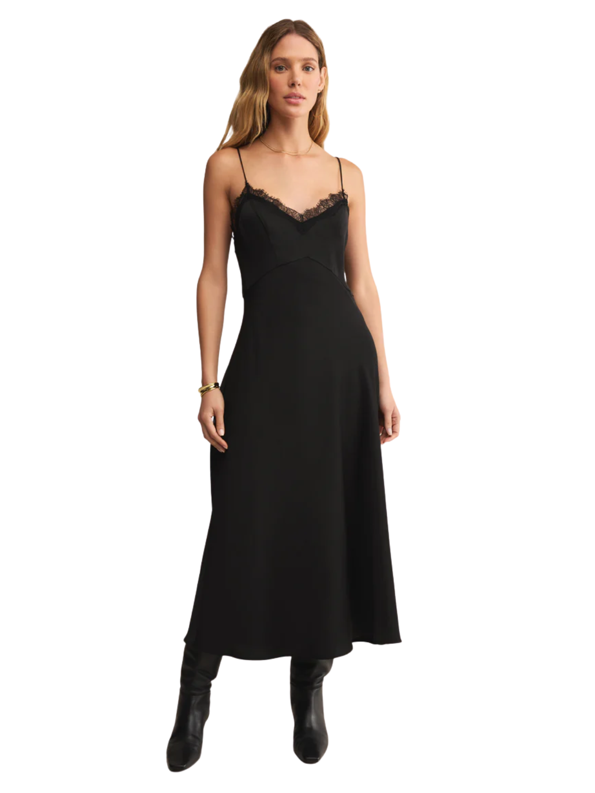 After Hours Satin Dress