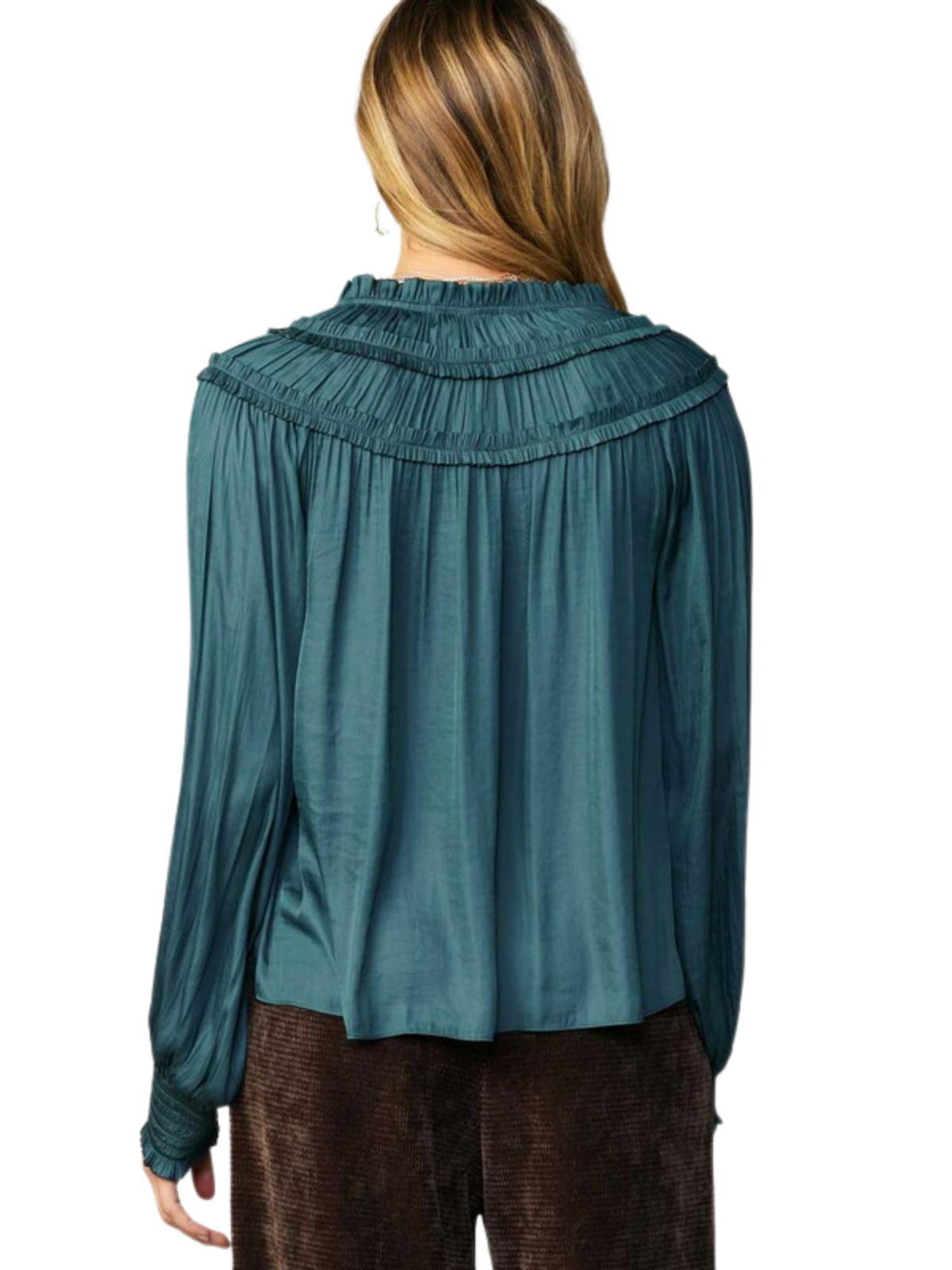 Ruffle Detail Blouse