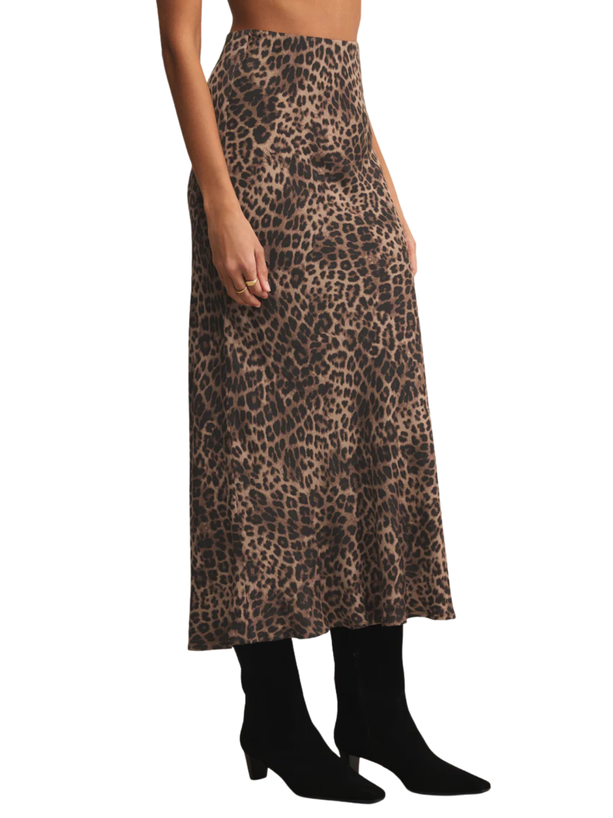 Izabel Leopard Skirt