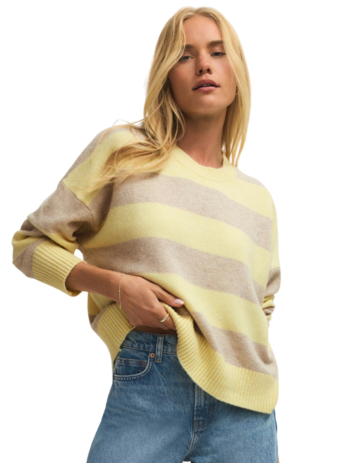 Cirrus Stripe Sweater