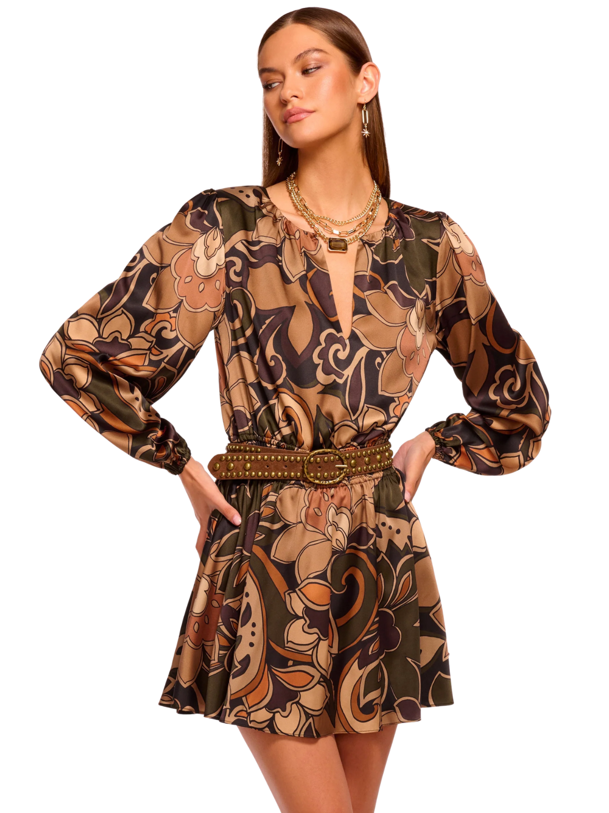 Gloria Silk Dress