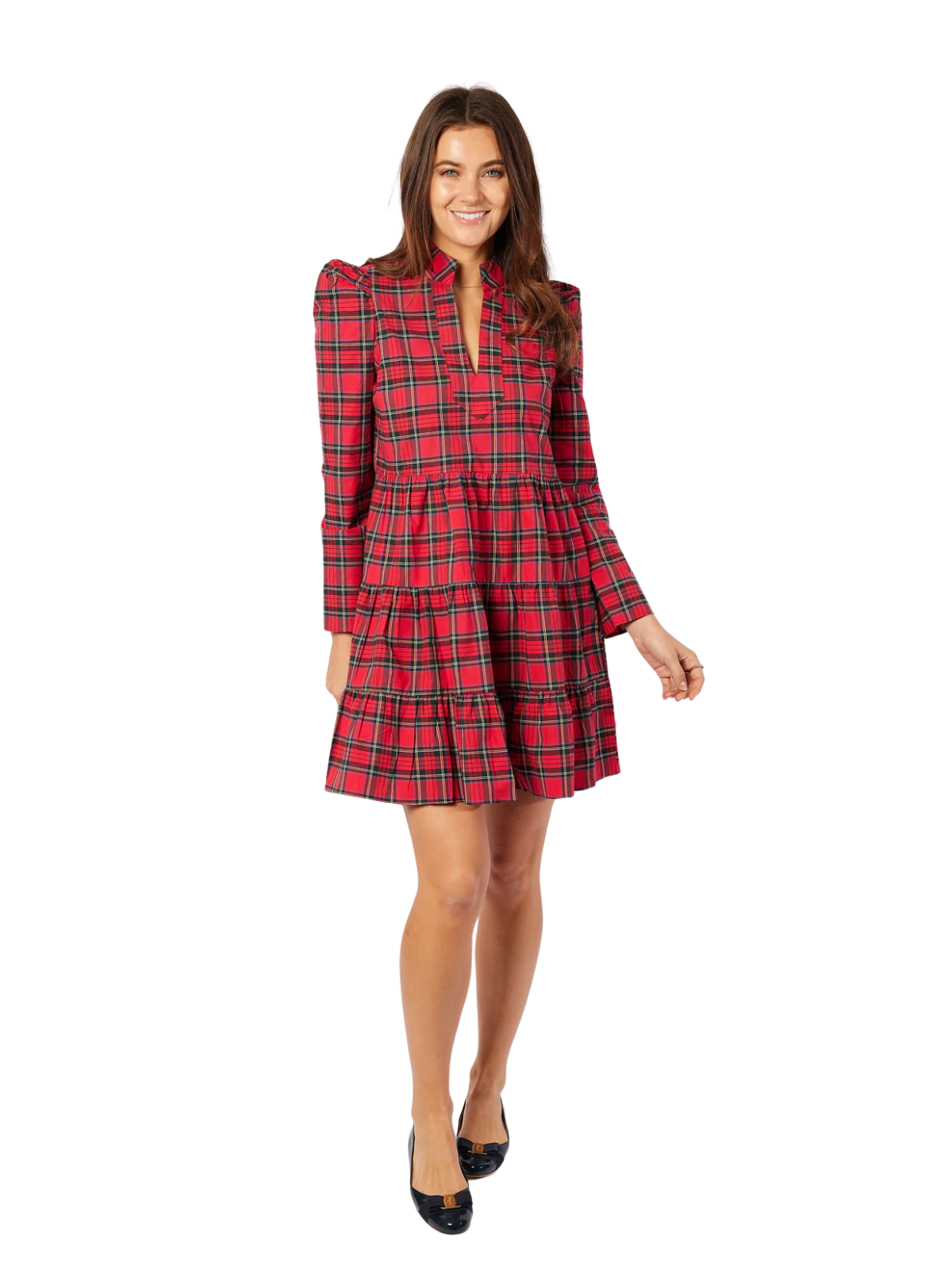 Plaid Tunic Dress