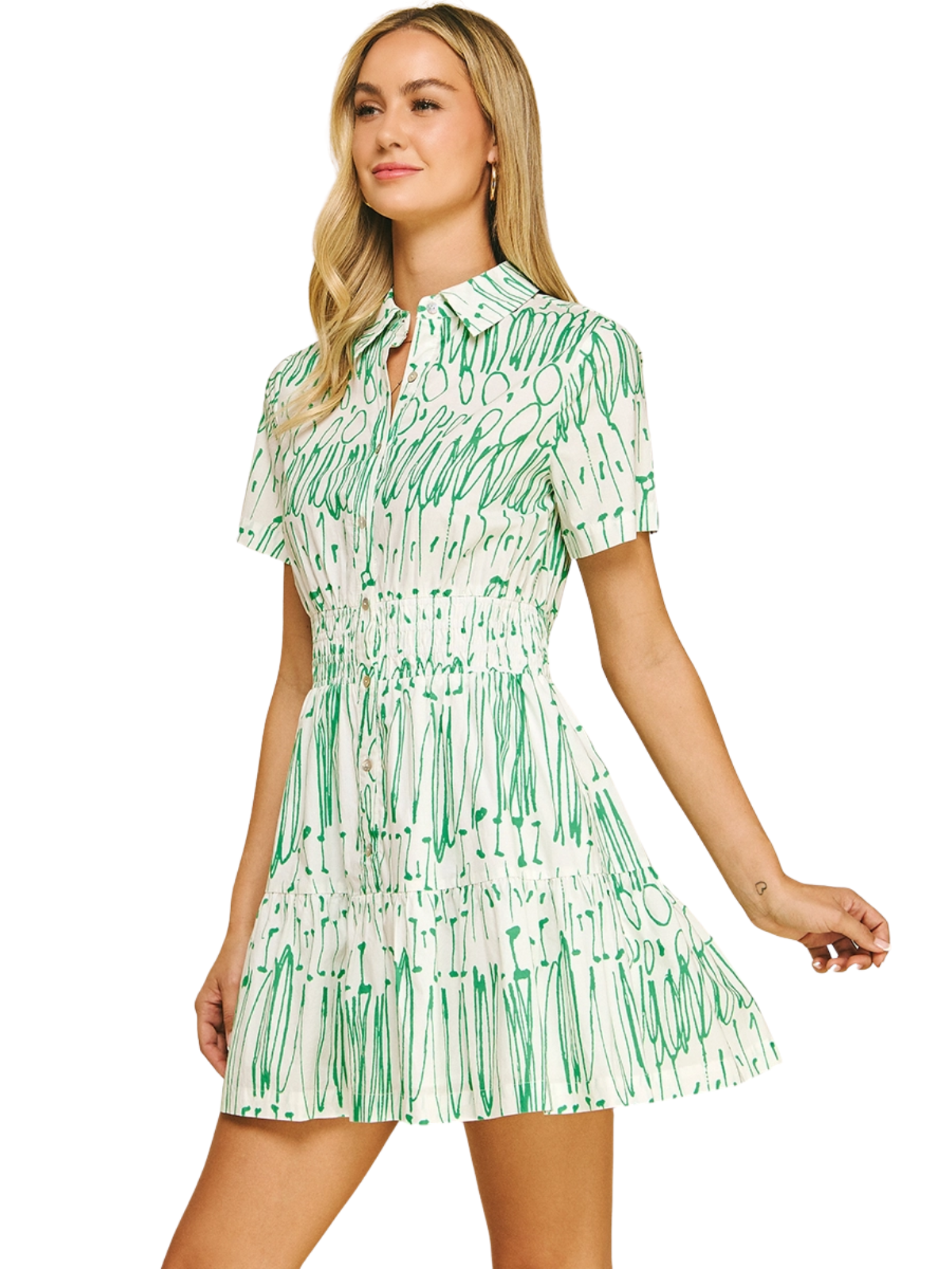 Button Shirt Dress